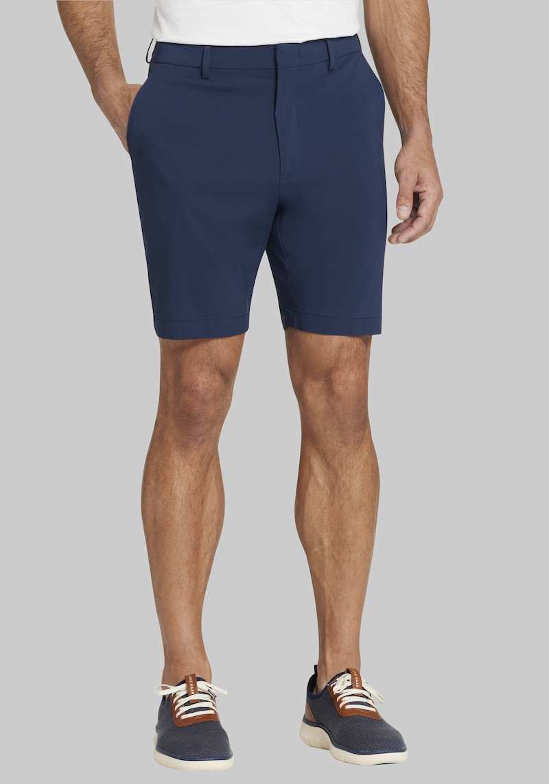 JoS. A. Bank Big & Tall Men's Traveler Motion Tailored Fit Shorts , Navy