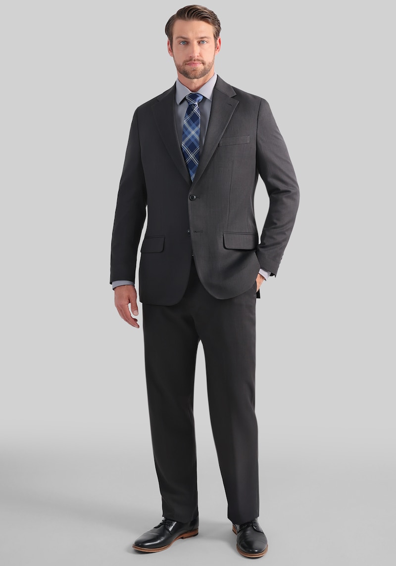 Men's Haggar Smart Wash Classic Fit Houndstooth Suit Jacket at Jos. A. Bank, Dark Grey, Size 42 Regular - Suit Separates