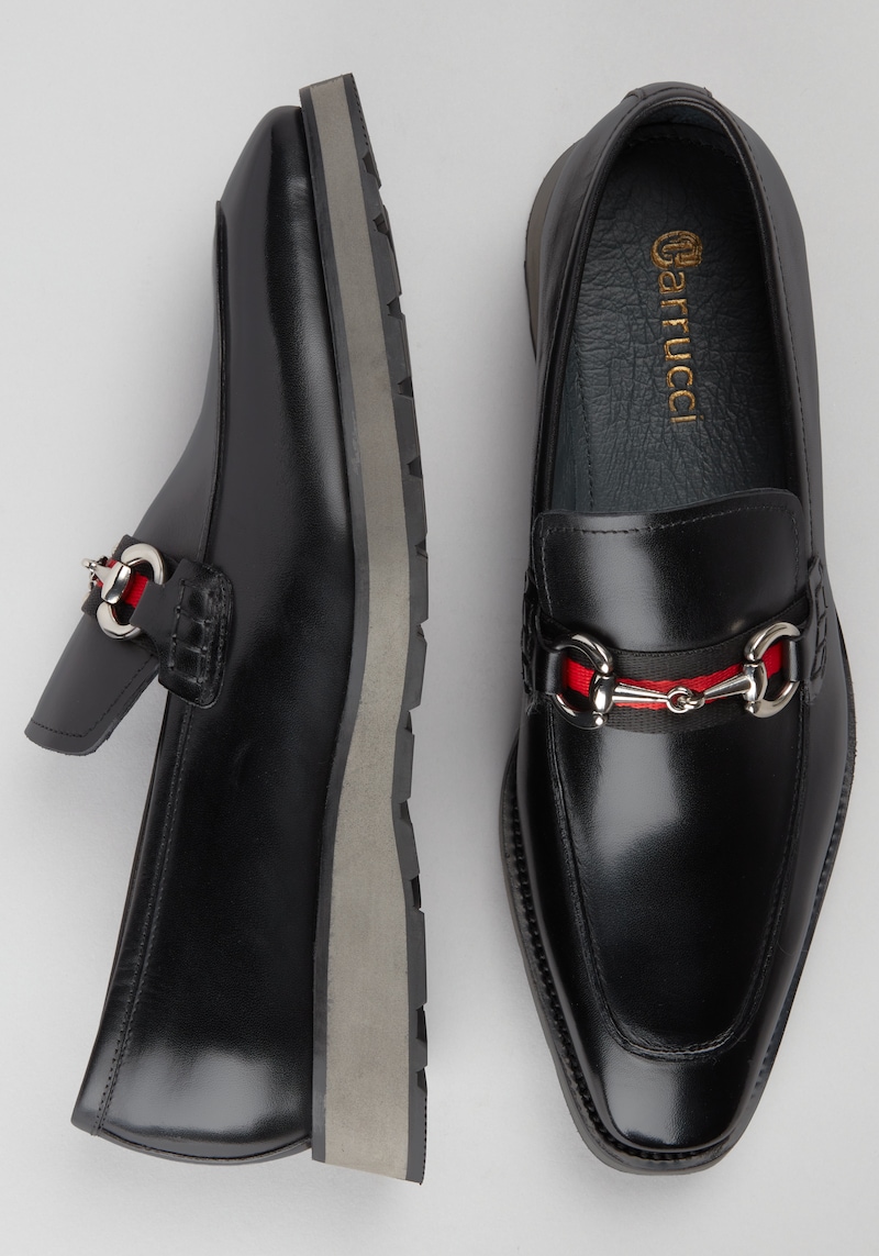 Carrucci Men's Bit Loafers at Jos. A. Bank, Black, Size 10 D Width - Shoes