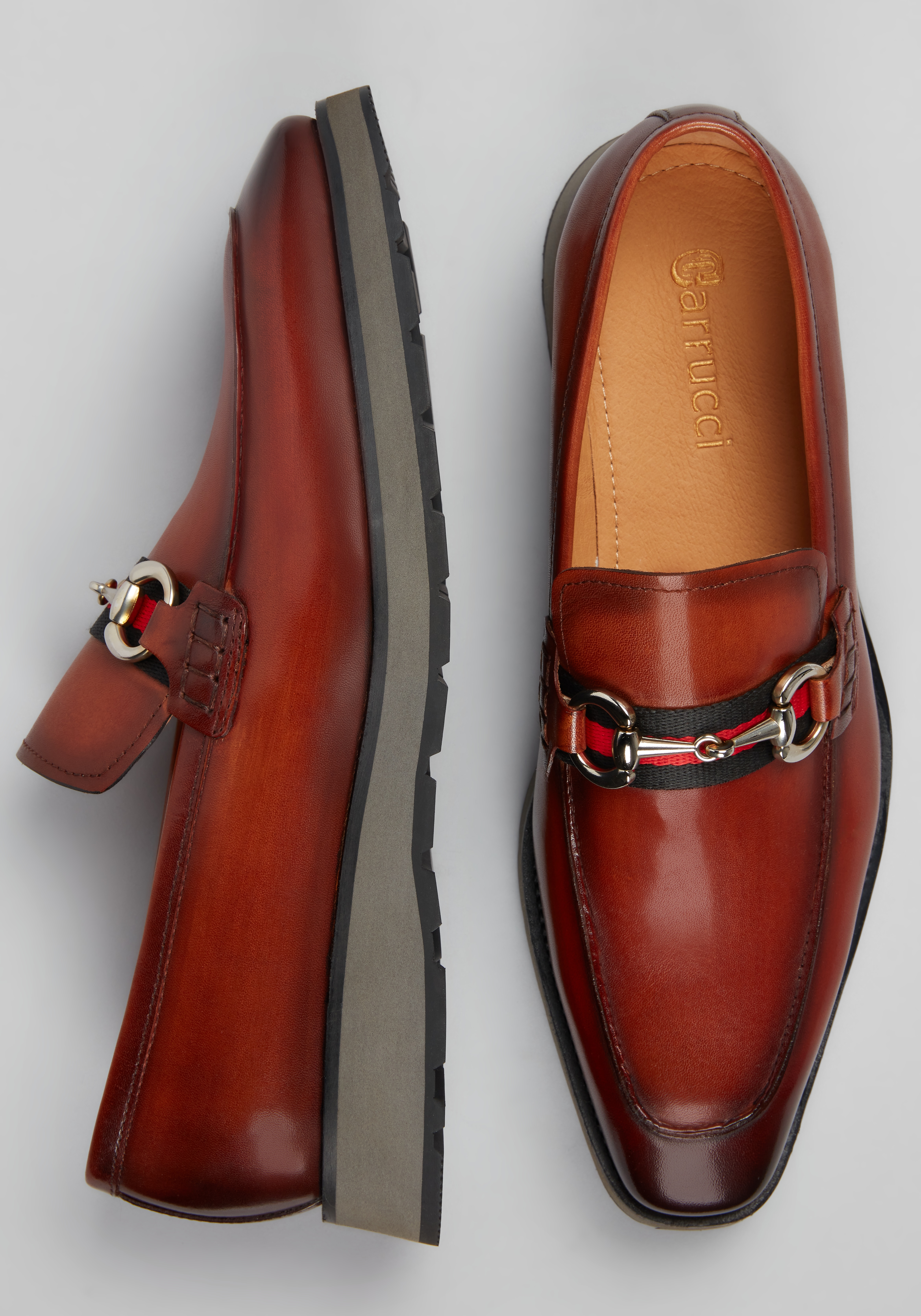Men's Brown Leather Dress Shoes