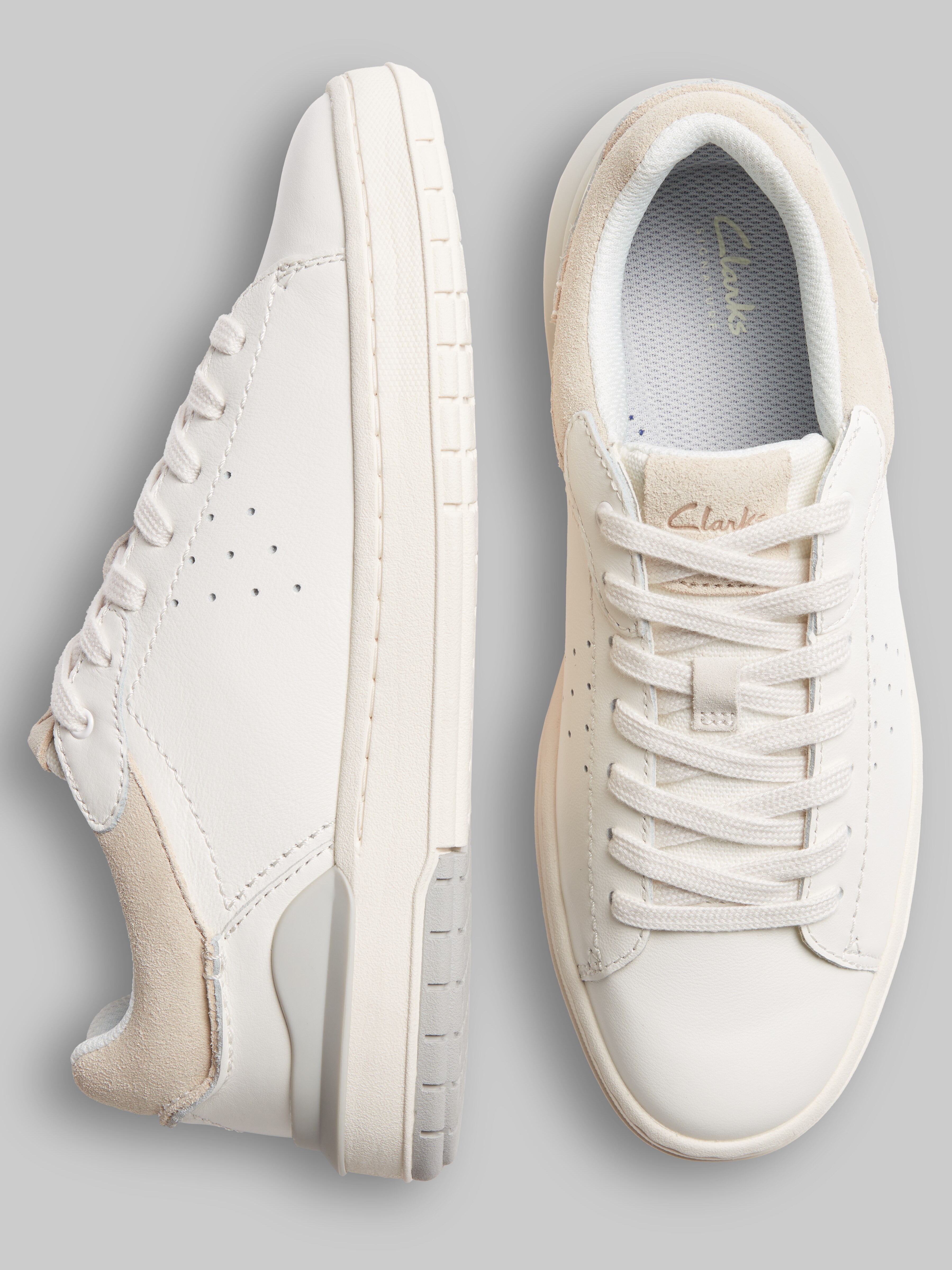 Men's White Mesh Sneakers