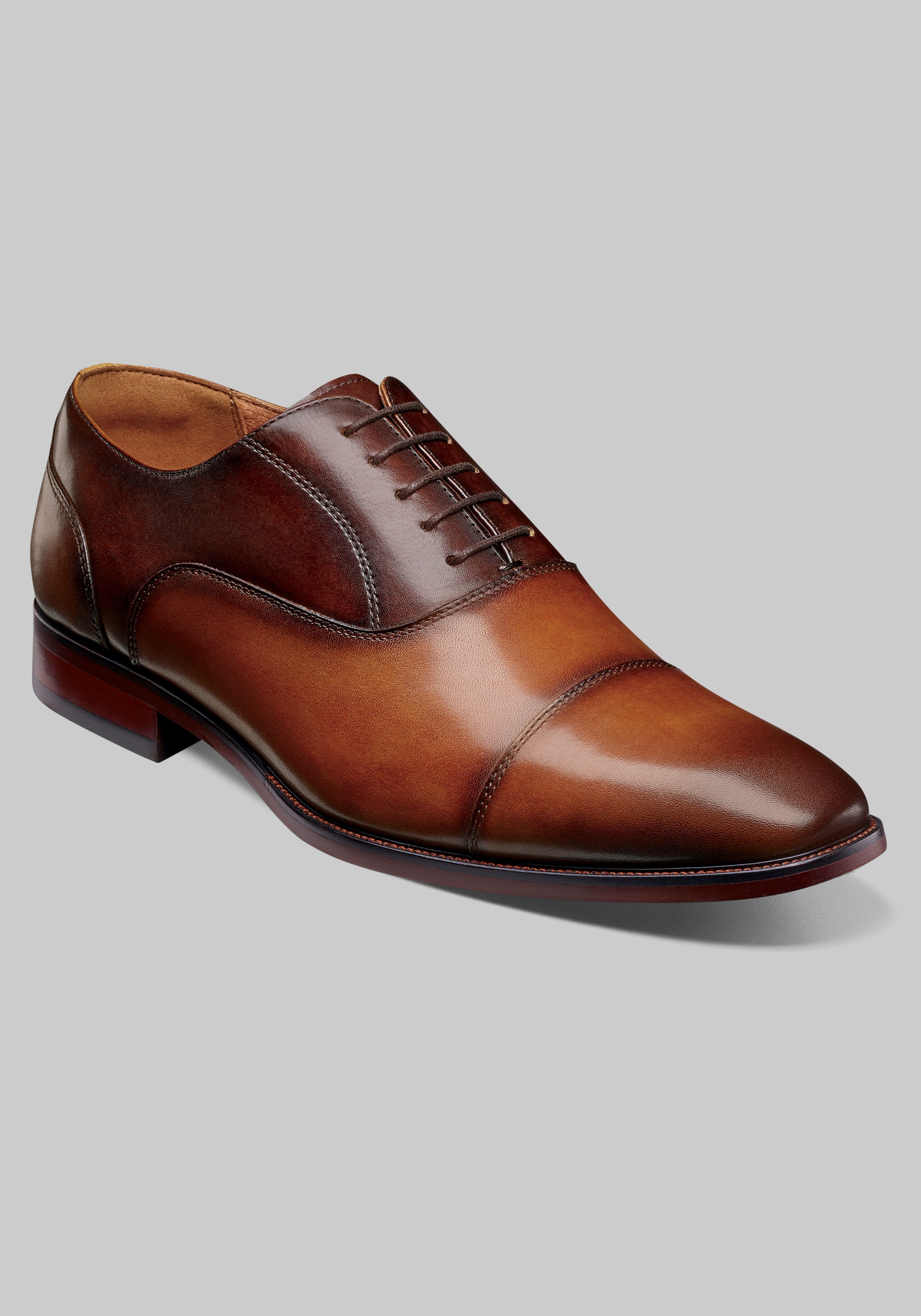 Men's Cognac Dress Shoes