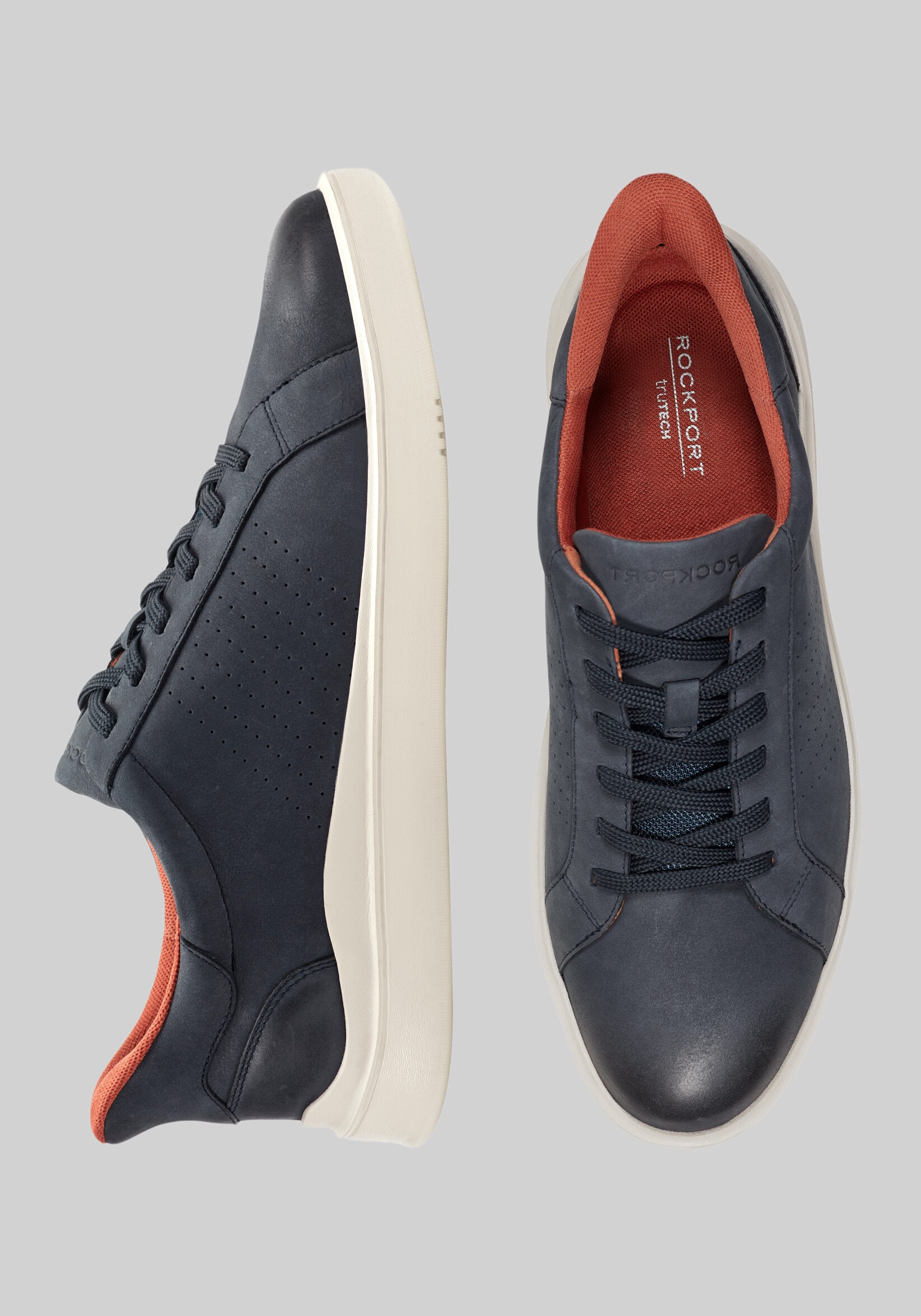 Men's Blue Lace Up Shoes