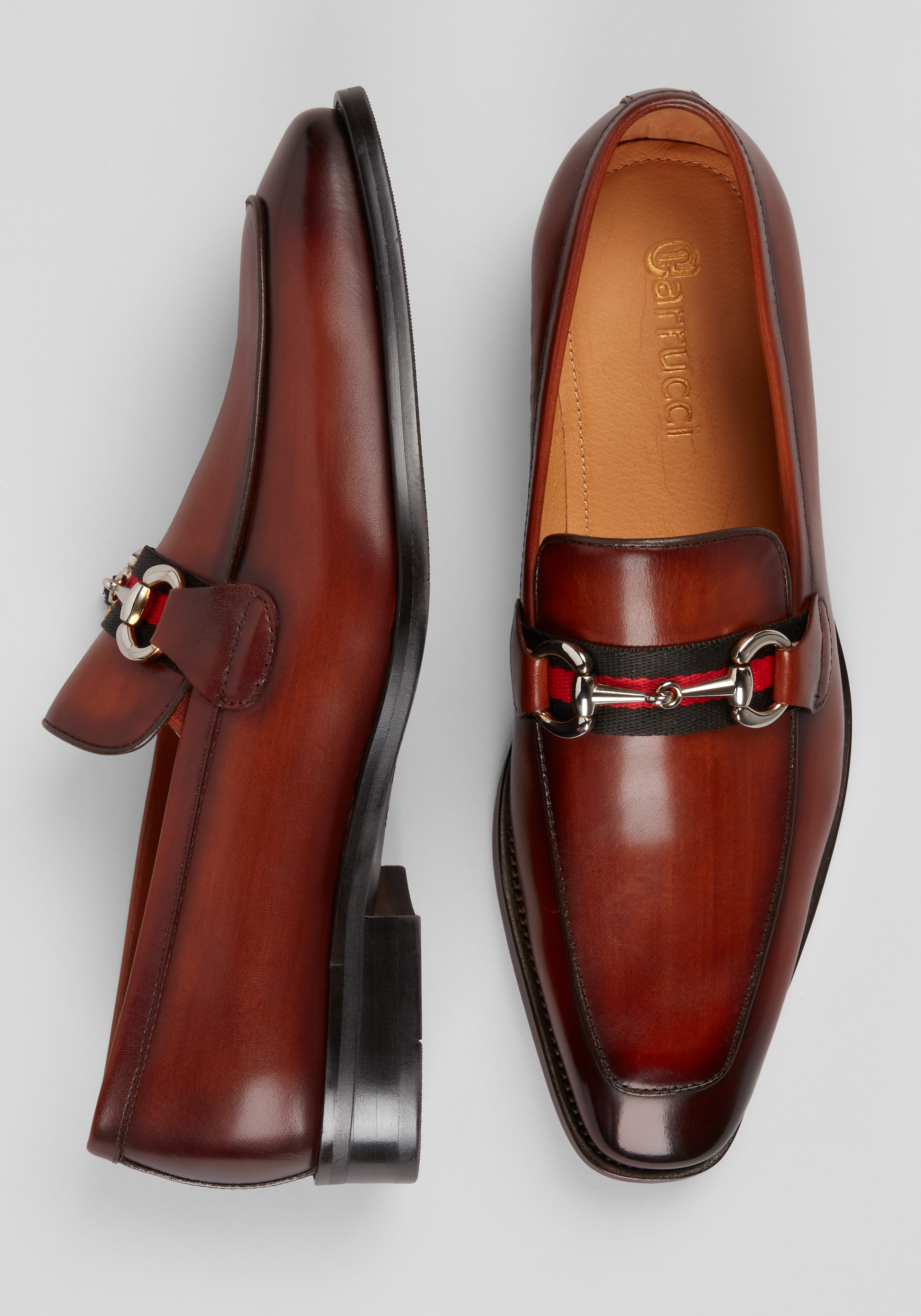 Dark Brown Leather Penny Loafers | JoS. A. Bank