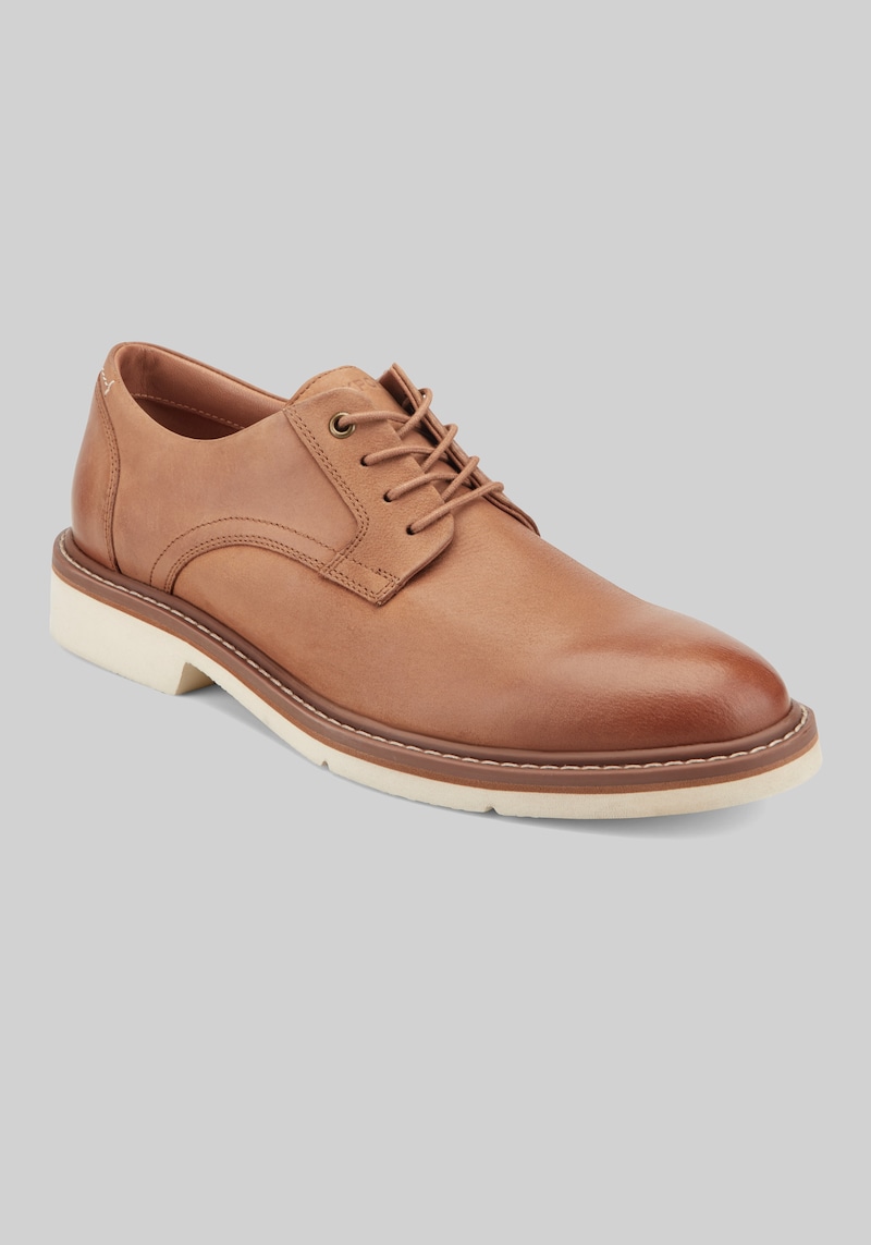 Rockport Men's Foley Almond Toe Casual Oxfords at Jos. A. Bank, Light Tan, Size 8 D Width - Shoes