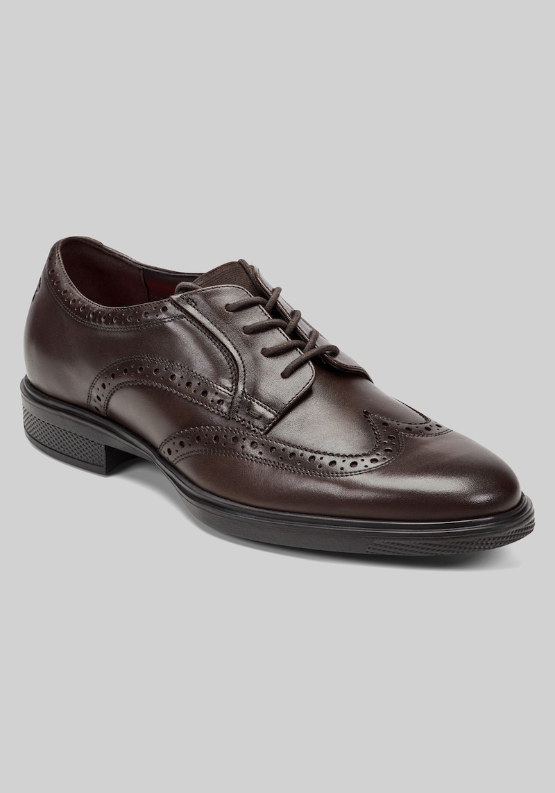 Rockport Men's Keegan Wingtip Oxfords at Jos. A. Bank, Dark Brown, Size 11.5 D Width - Shoes
