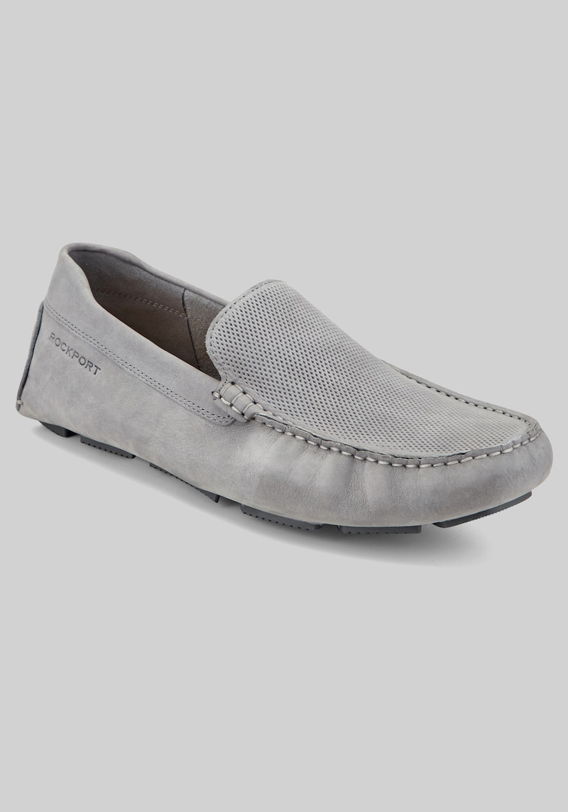 Rockport Men's Rodger Casual Loafers at Jos. A. Bank, Light Grey, Size 10 D Width - Shoes