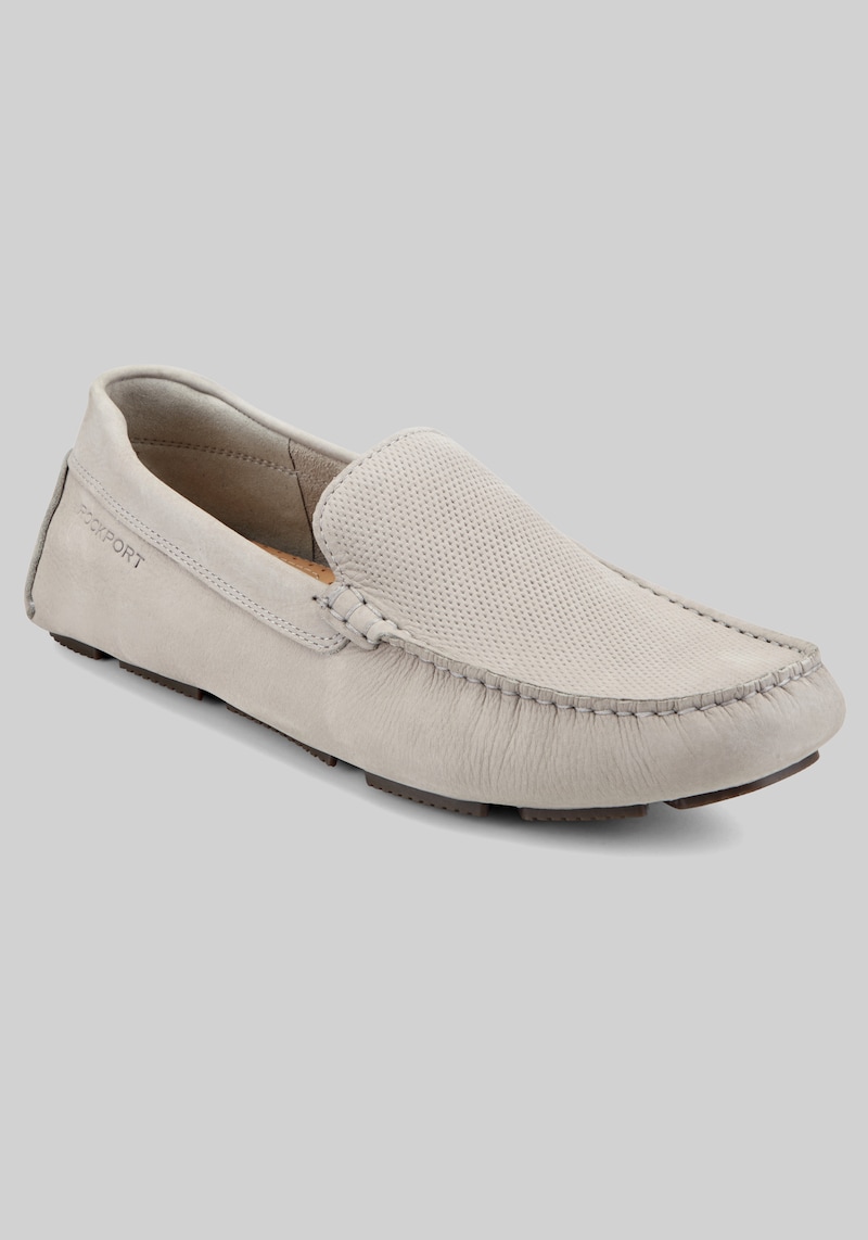 Rockport Men's Rodger Casual Loafers at Jos. A. Bank, Taupe, Size 14 D Width - Shoes