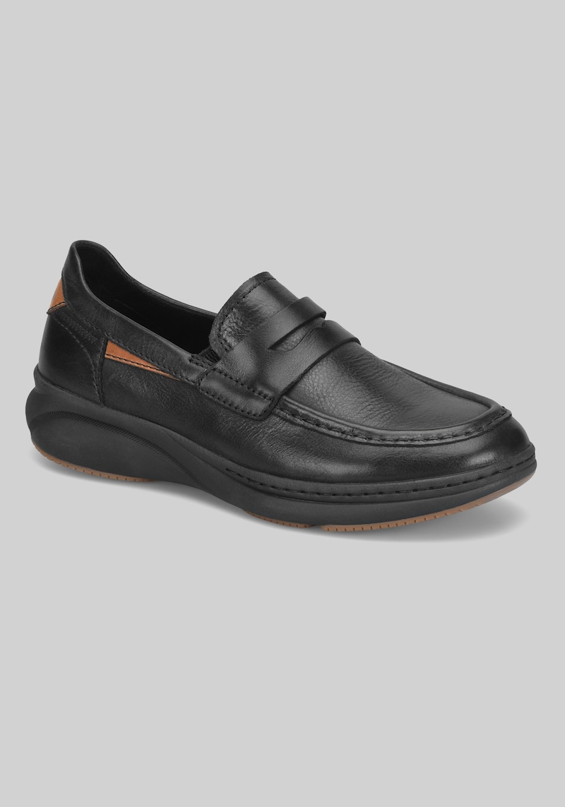 Men's Born Davis Loafers at Jos. A. Bank, Black, Size 9.5 Medium - Shoes
