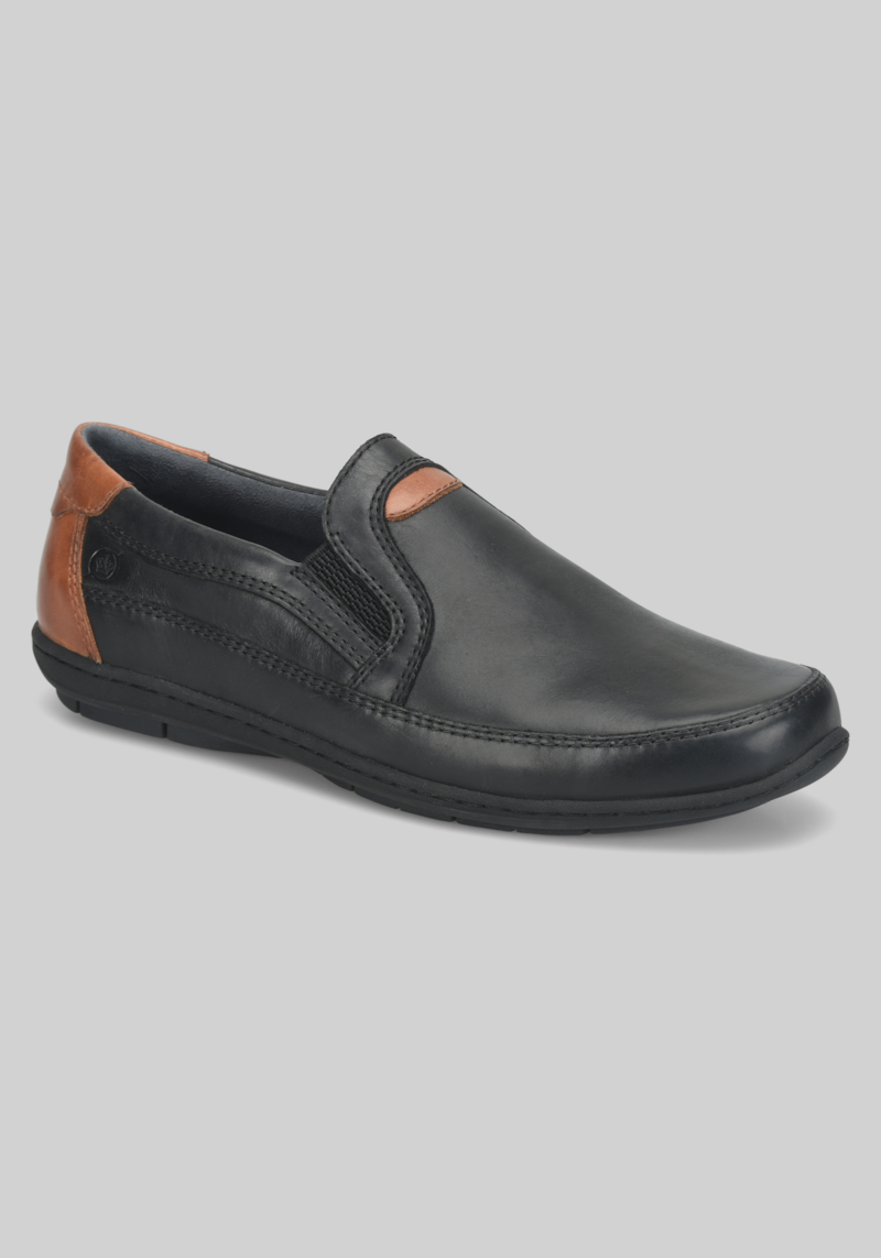Men's Born Wilkins Loafers at Jos. A. Bank, Black, Size 10.5 Medium - Shoes