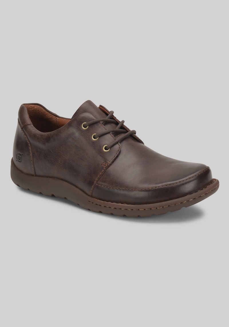 Men's Born Nigel Lace Up Shoes at Jos. A. Bank, Brown, Size 10.5 Medium