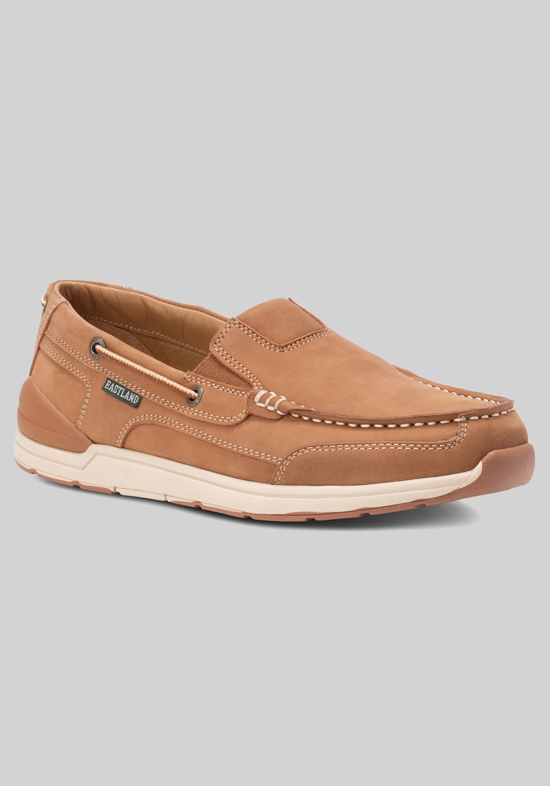 Eastland Men's Thames Boat Shoes at Jos. A. Bank, Tan, Size 9 D Width