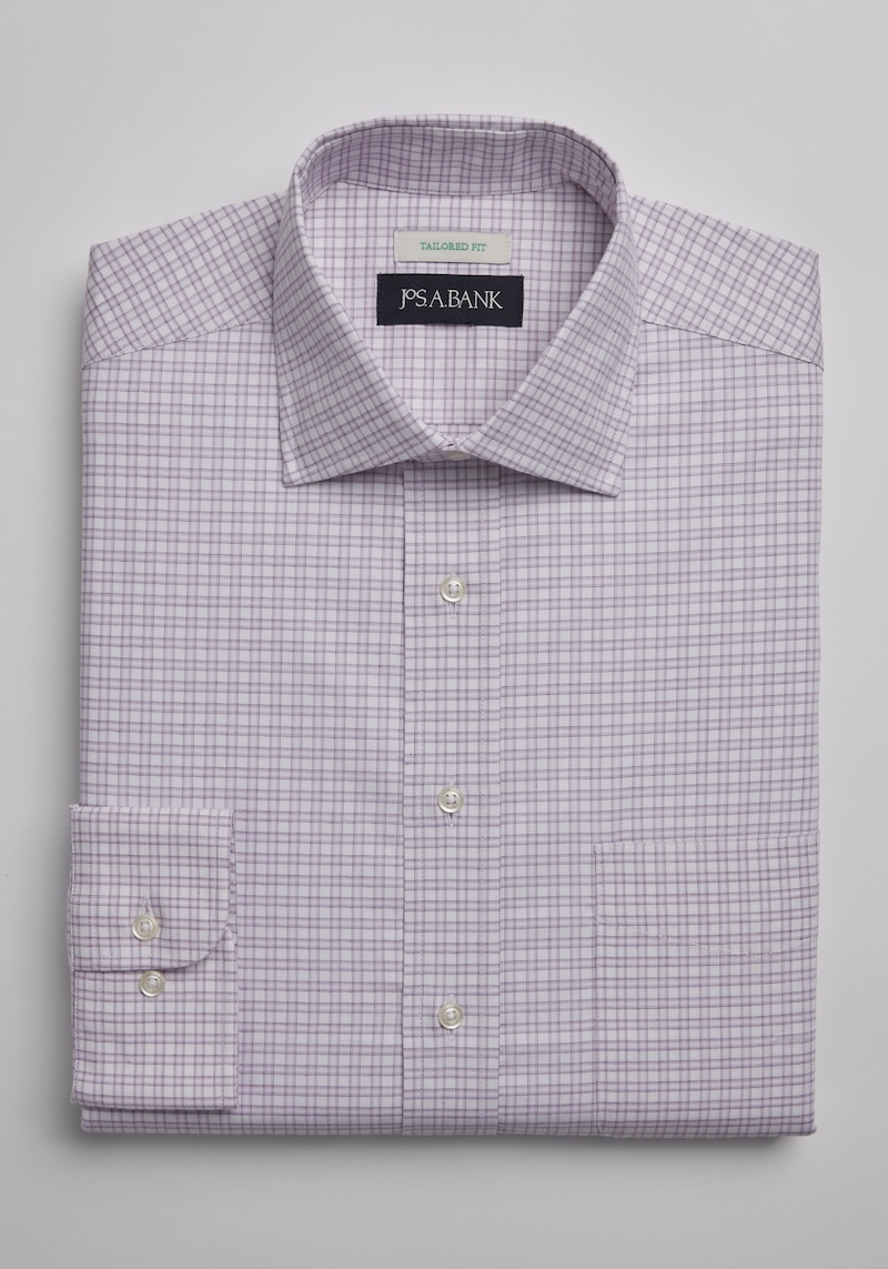 Men's Custom Fit New England Solid Oxford Shirt