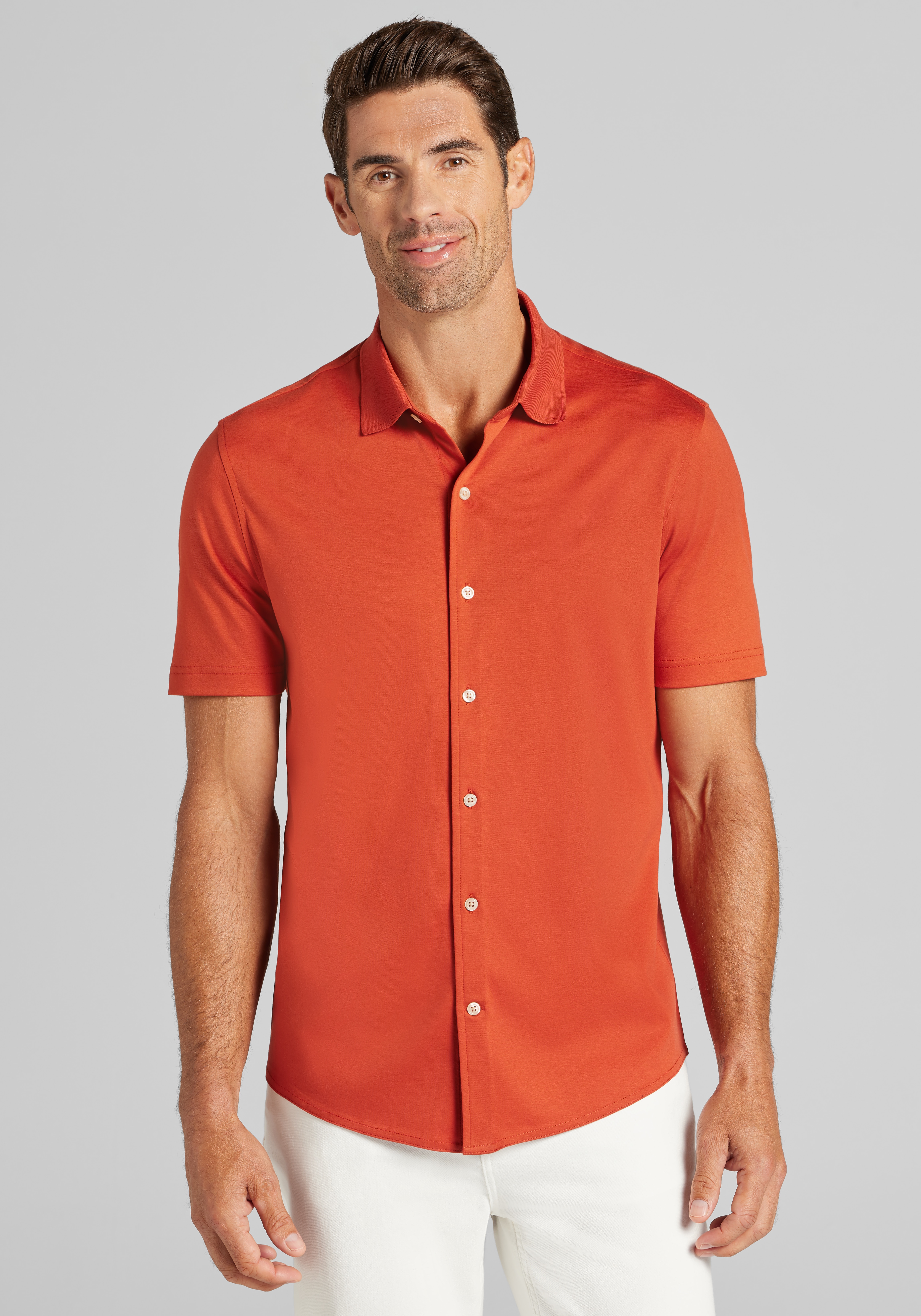 Mens Cotton Camp Shirts