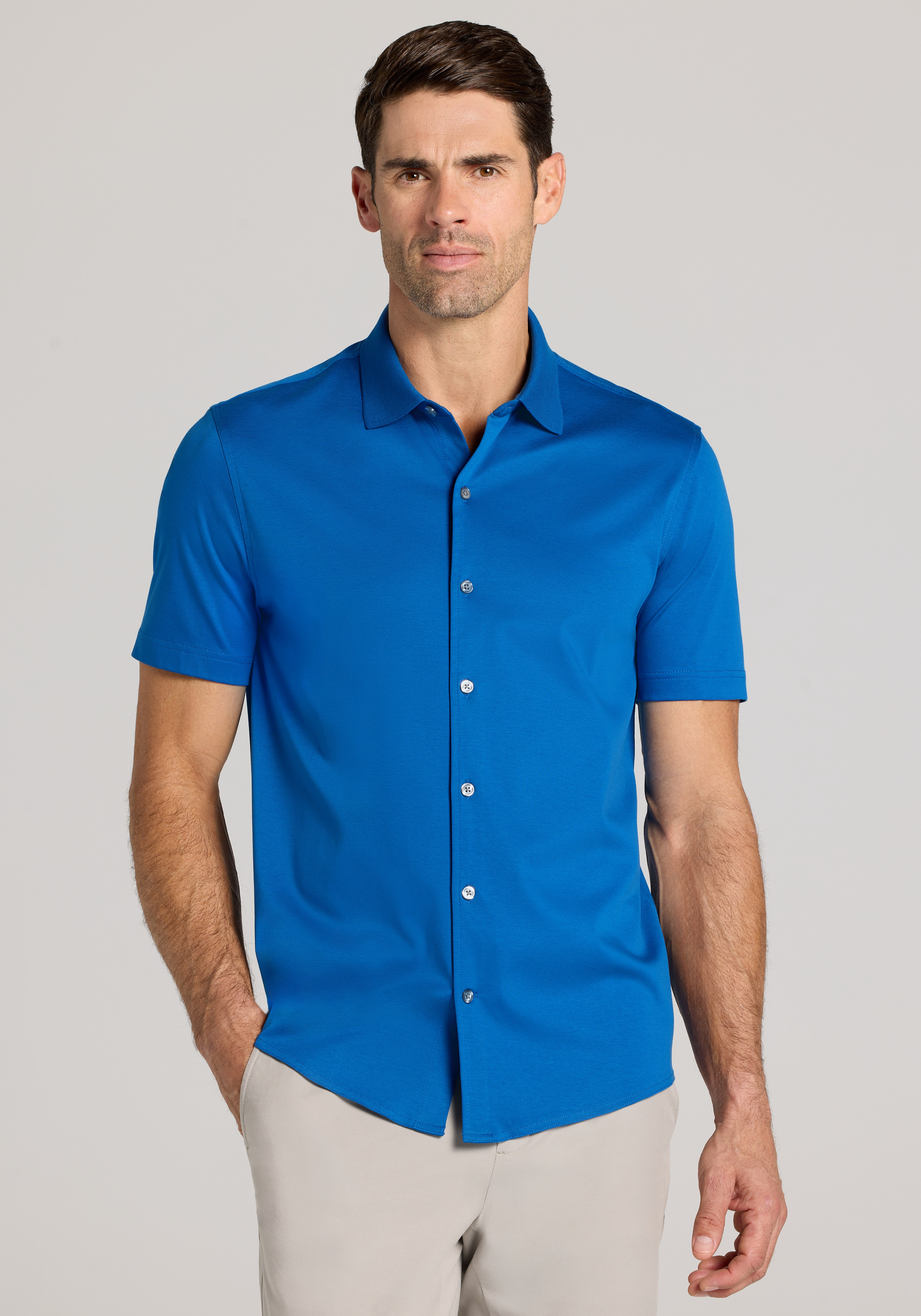 Men's Short Sleeve Business Shirts