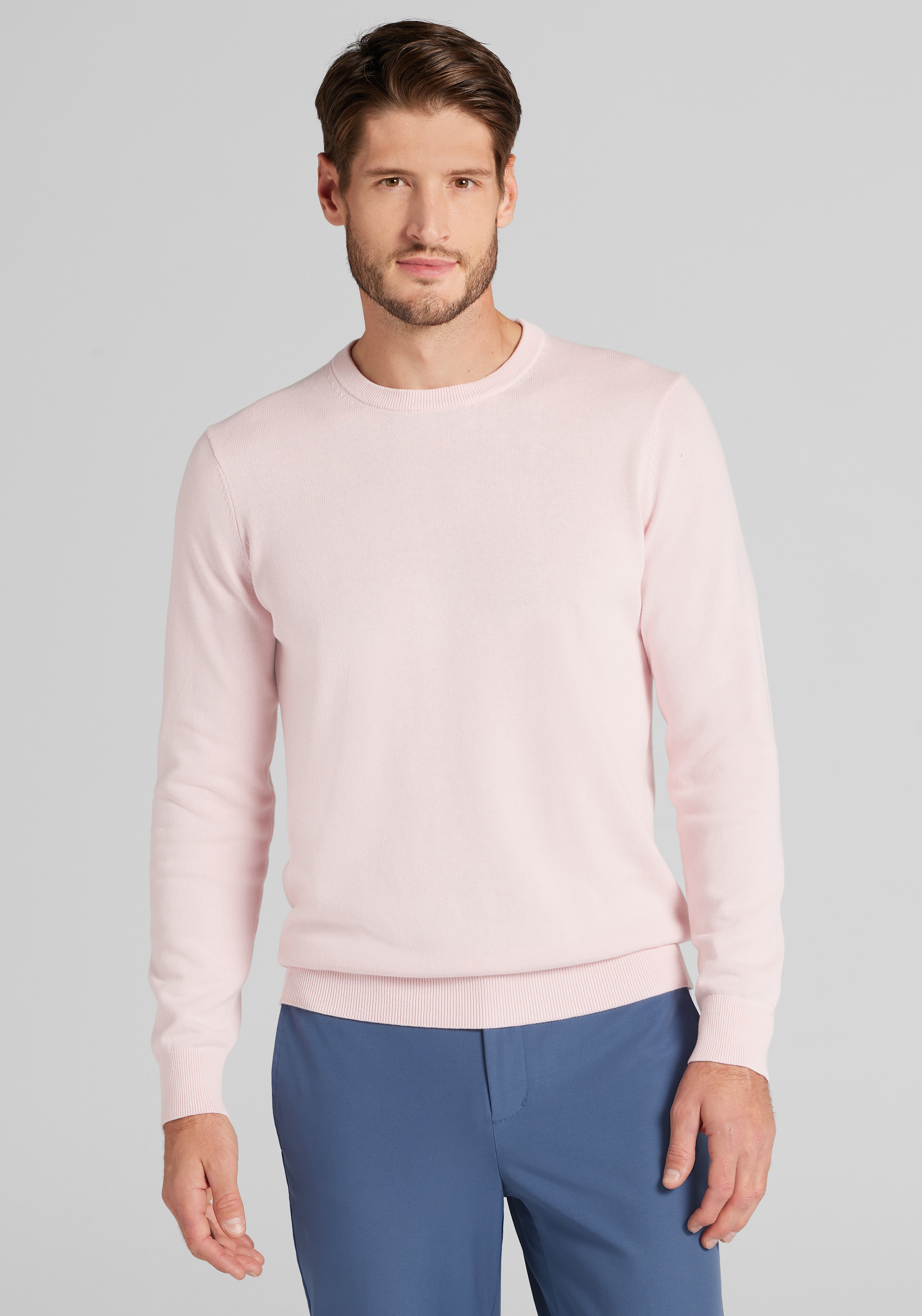 Men's Solid Color Sweaters