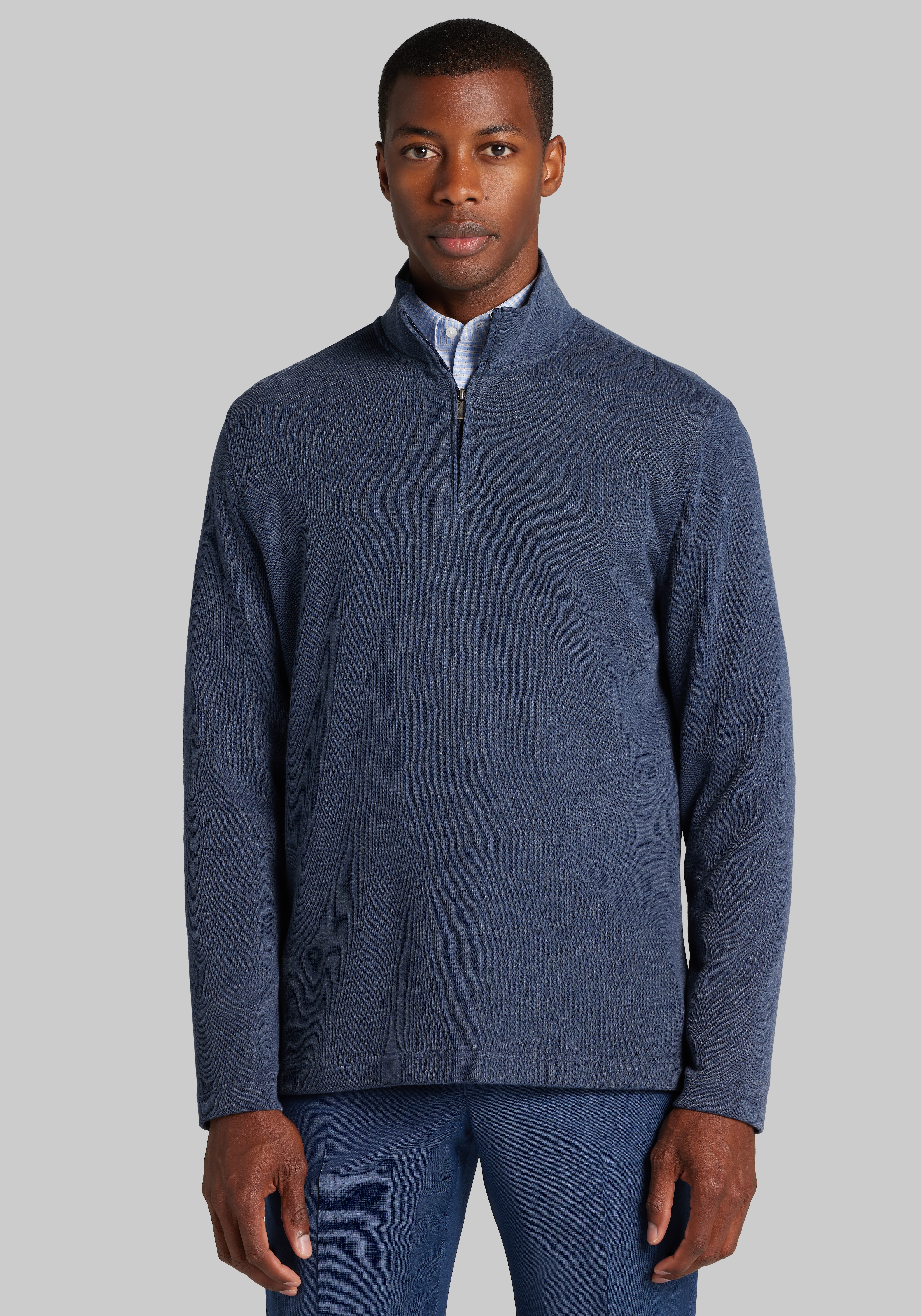 Men's Navy Blue Sweaters