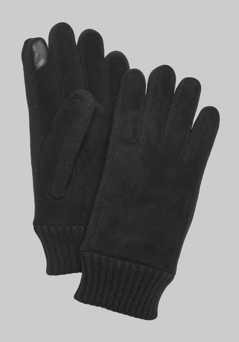 Men's Leather Gloves, Black, Large/X Large