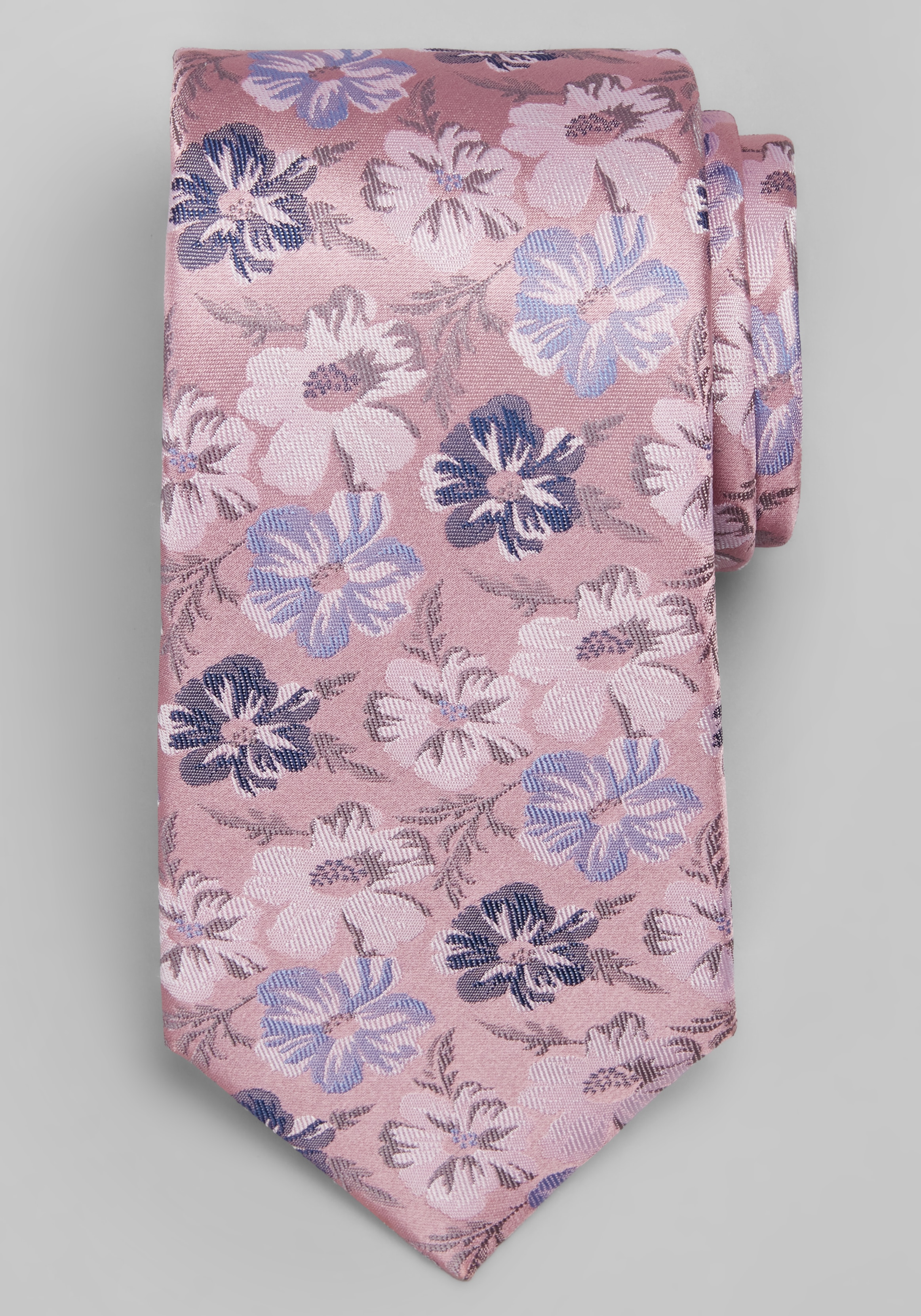 Light Pink Floral Ties
