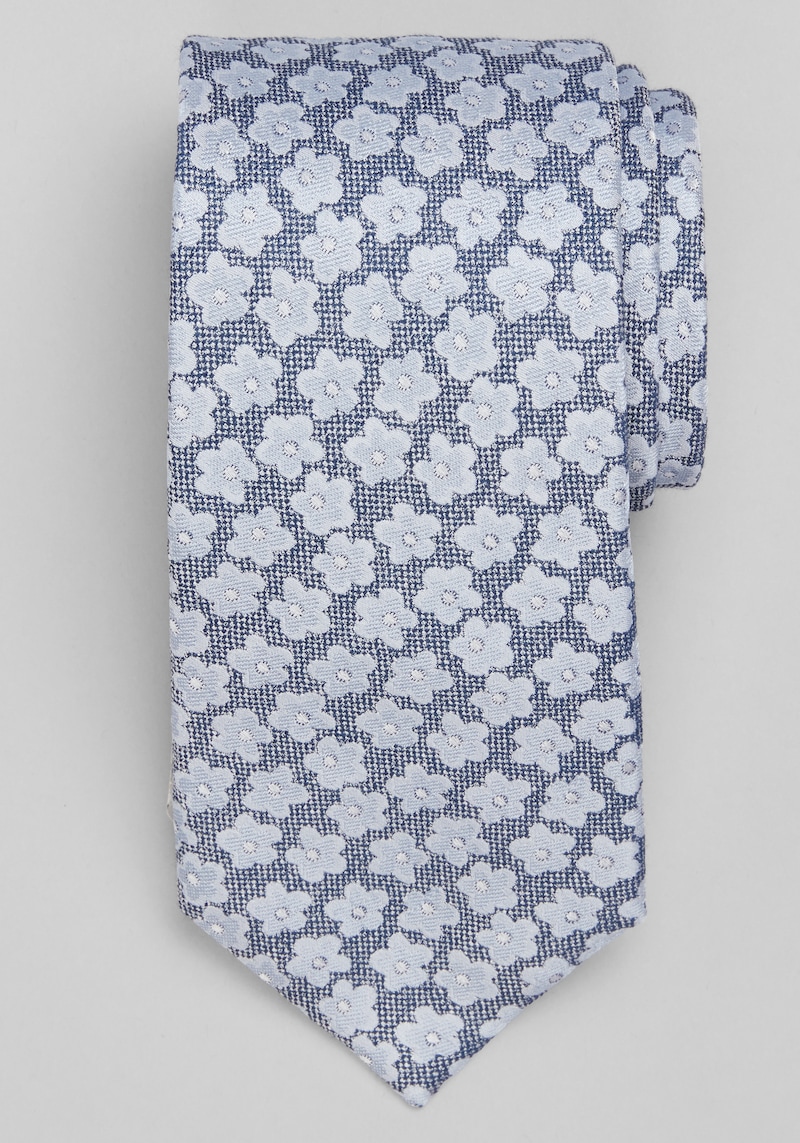 Men's Jos. A. Bank Floating Flowers Tie at Jos. A. Bank, Blue, Size One