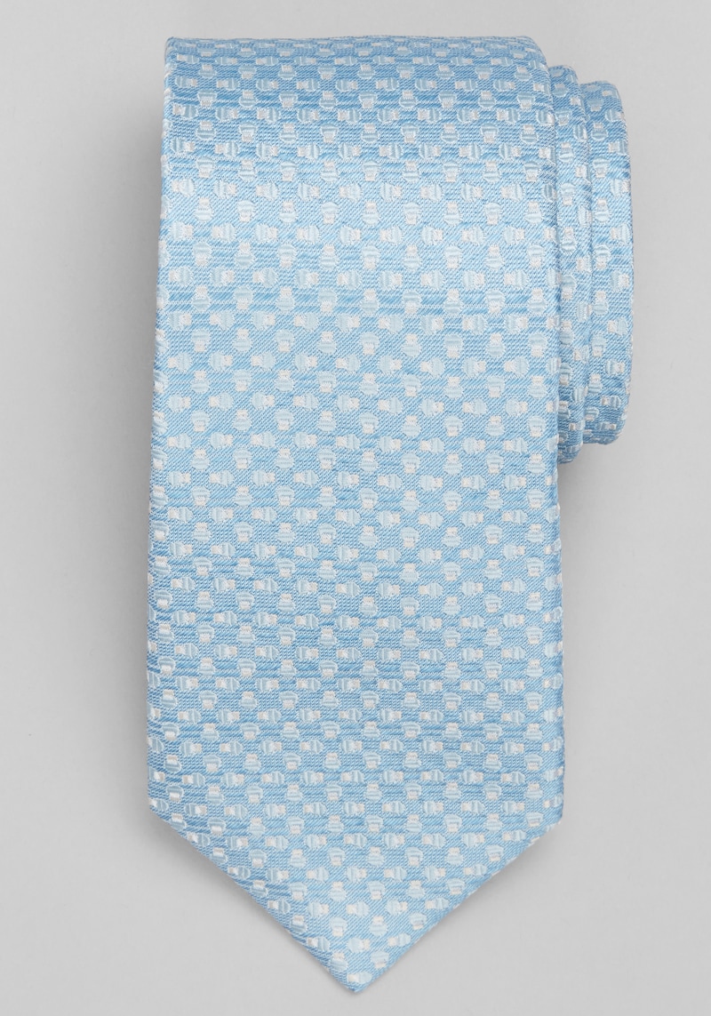 Men's Reserve Collection Geo Dot Tie at Jos. A. Bank, Blue, Size One
