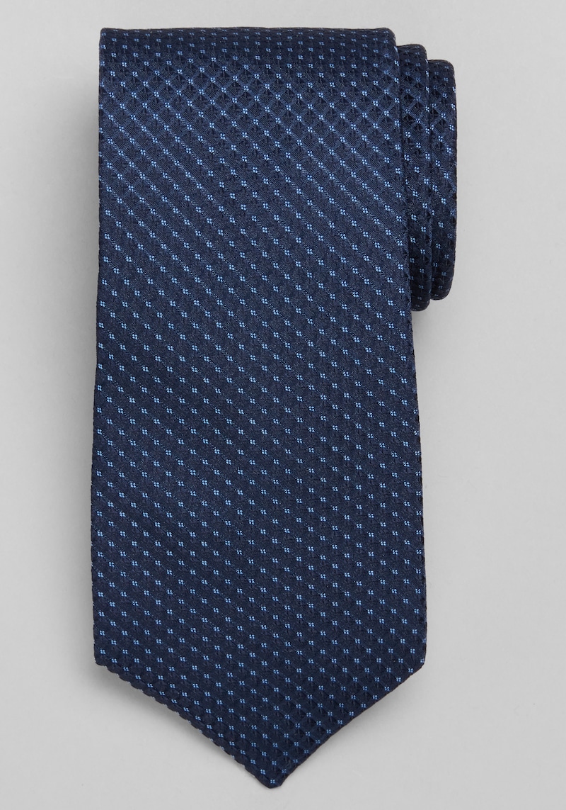 Men's Jos. A. Bank Envelope Neat Tie at Jos. A. Bank, Blue/Navy, Size One