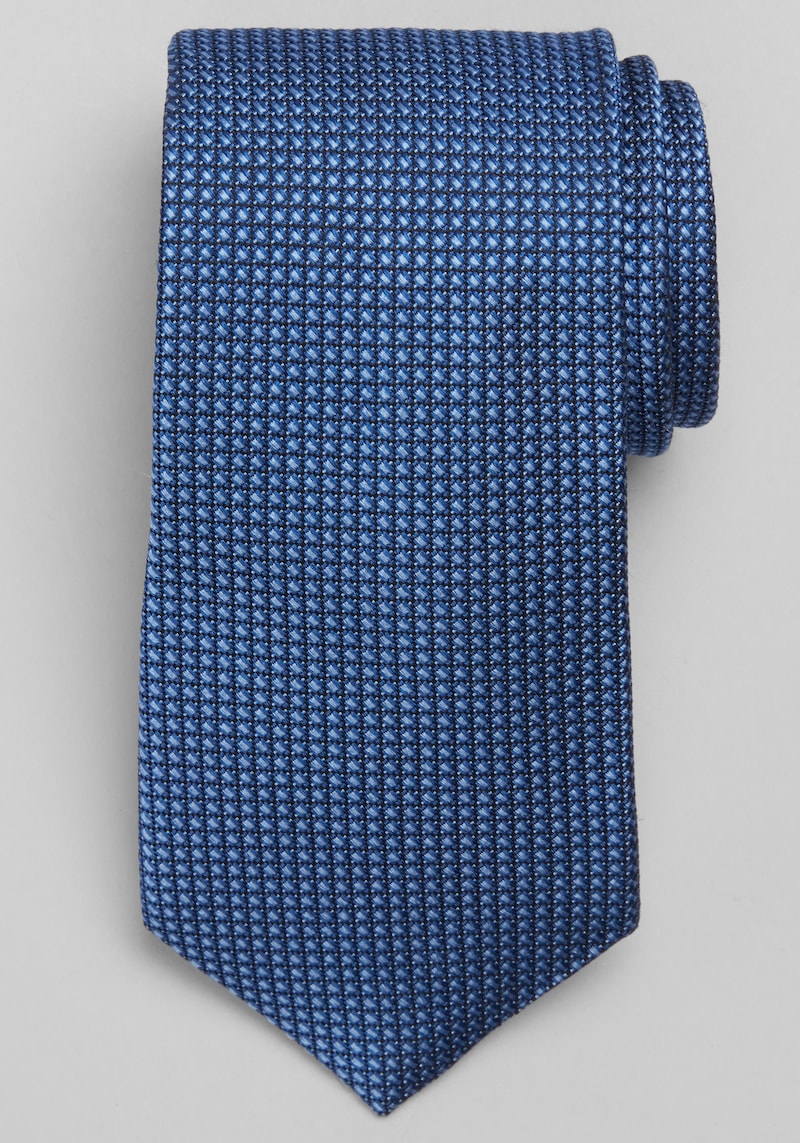 Men's Reserve Collection Neat-On-Neat Tie at Jos. A. Bank, Blue/Navy, Size One