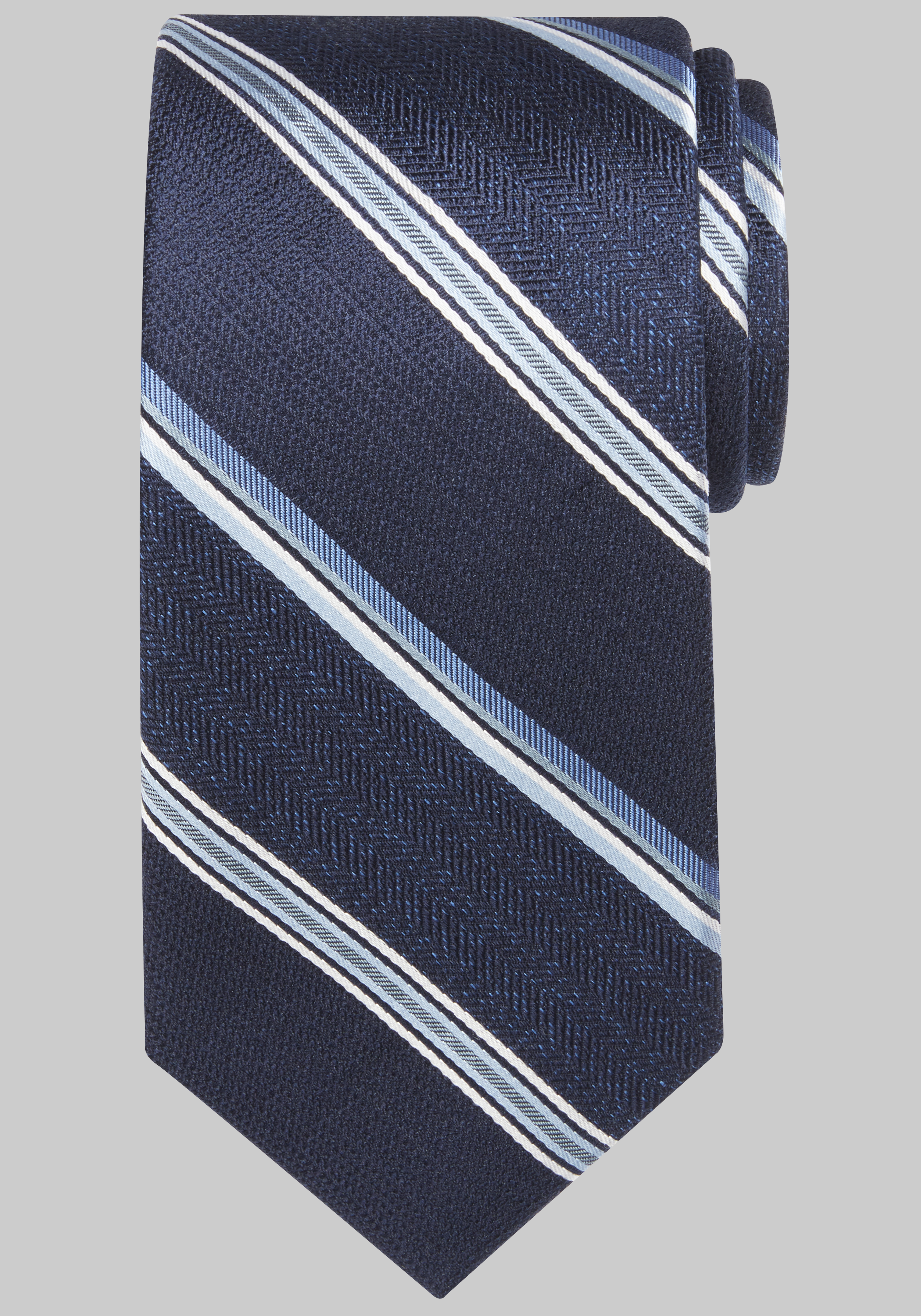Reserve Stripe Tie , Blue/Navy