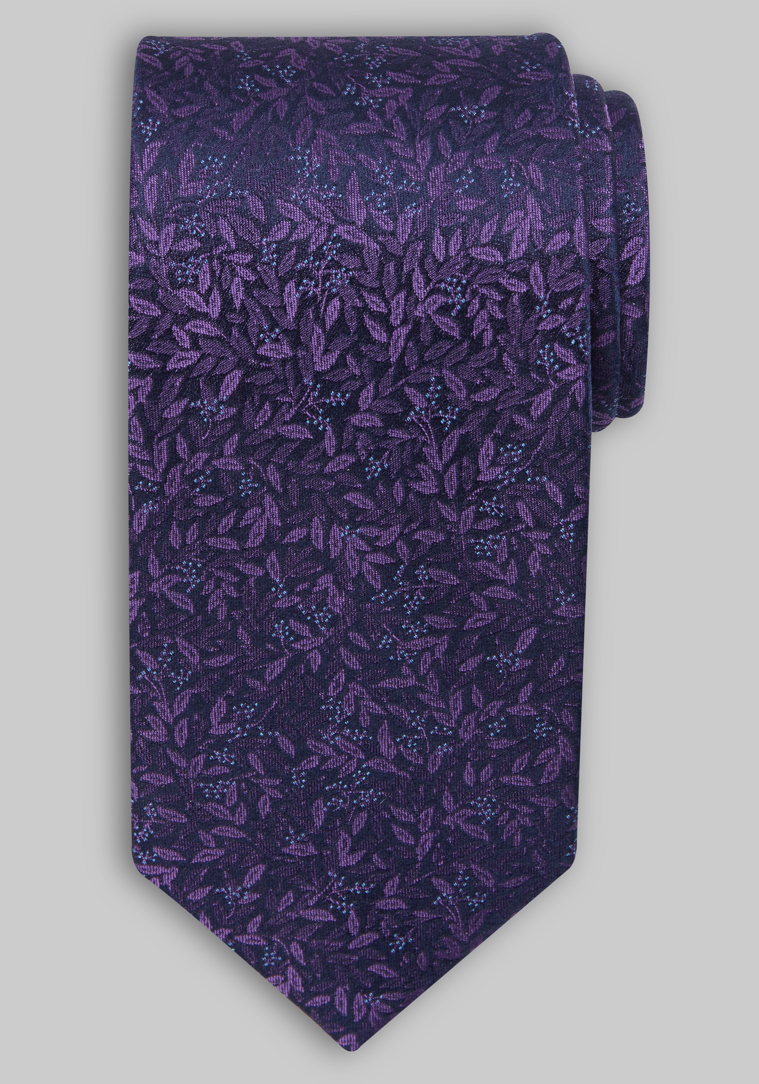 Mens Purple Silk Ties
