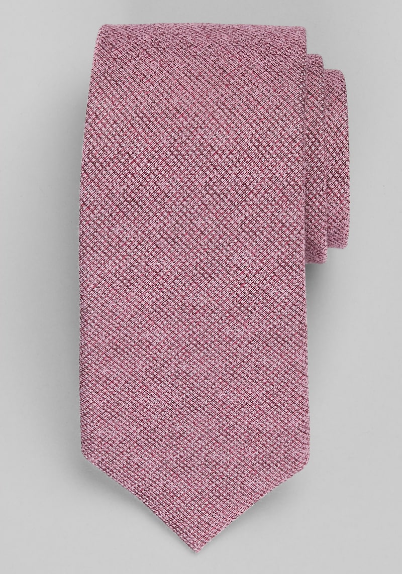 Men's Jos. A. Bank Textured Tie at Jos. A. Bank, Pink, 