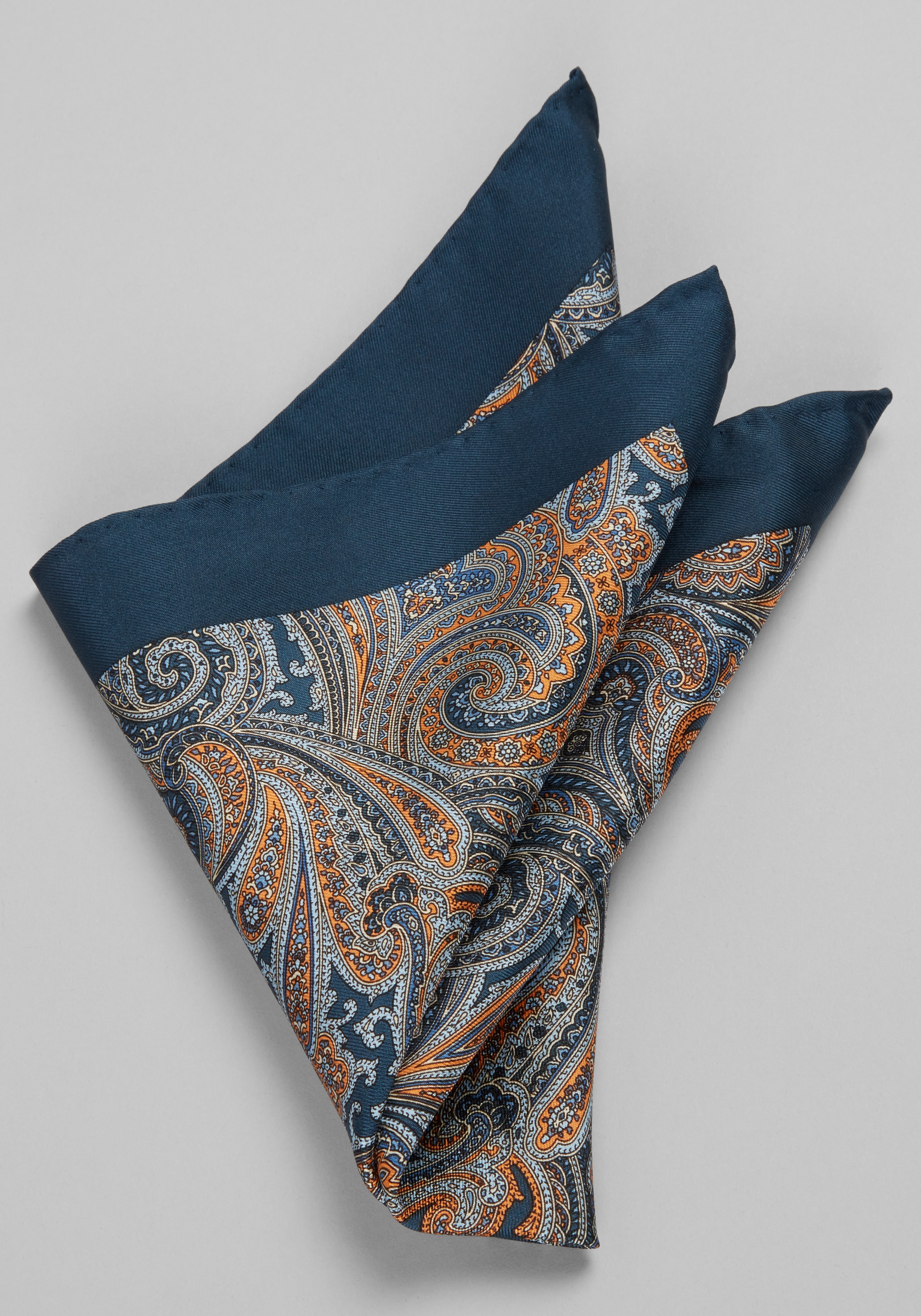 Paisley Silk Pocket Squares
