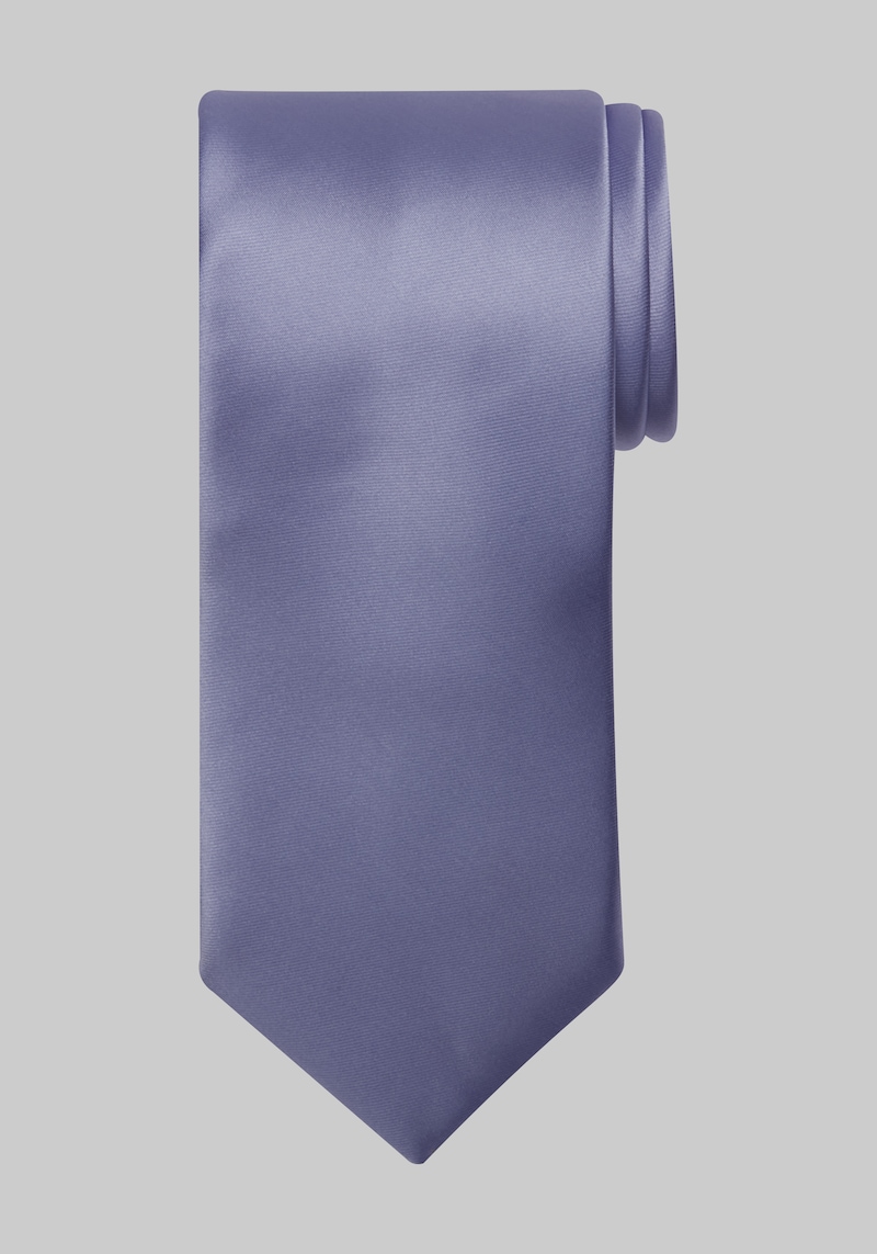 JoS. A. Bank Men's Solid Tie, Light Purple, One Size