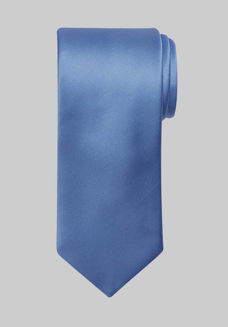 JoS. A. Bank Men's Solid Tie, Turquoise, One Size
