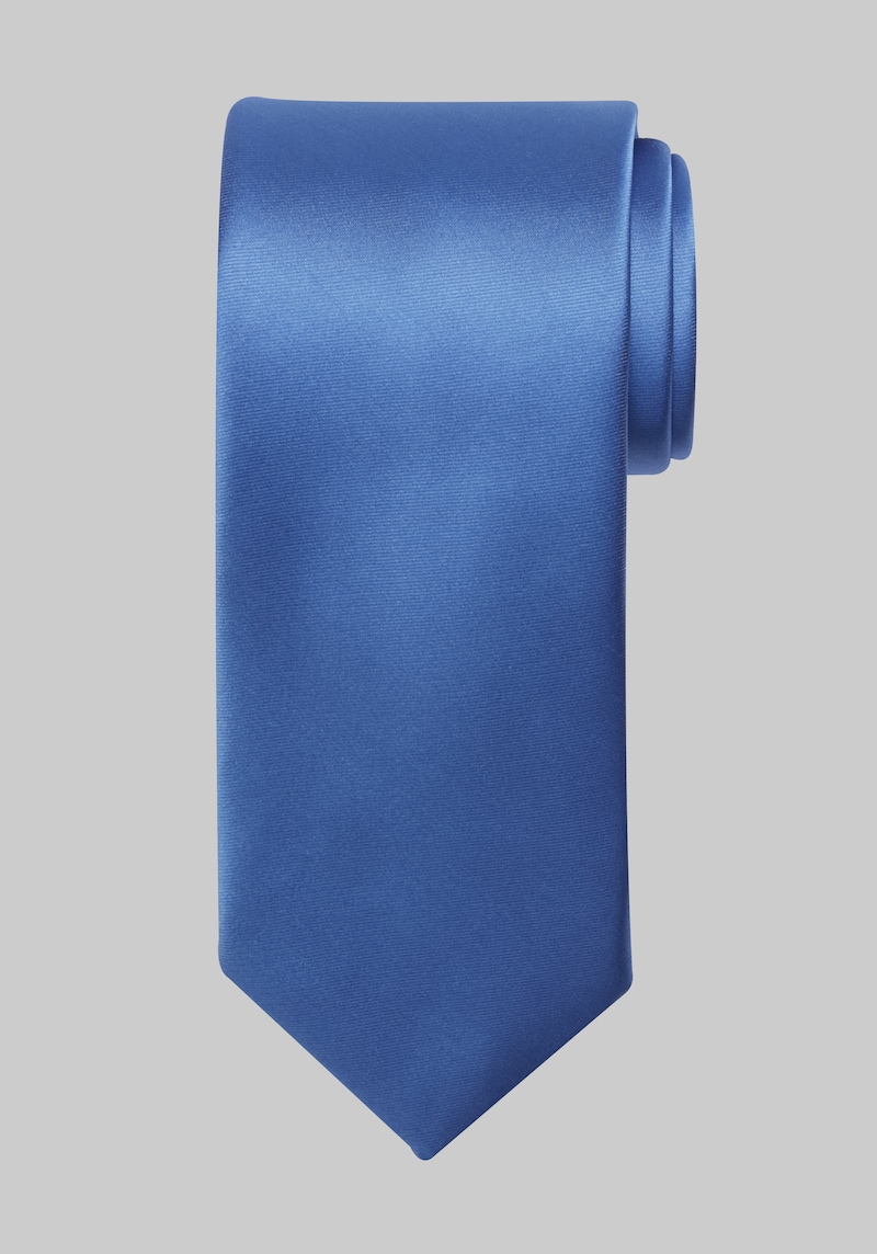 JoS. A. Bank Men's Solid Tie, Blue, One Size