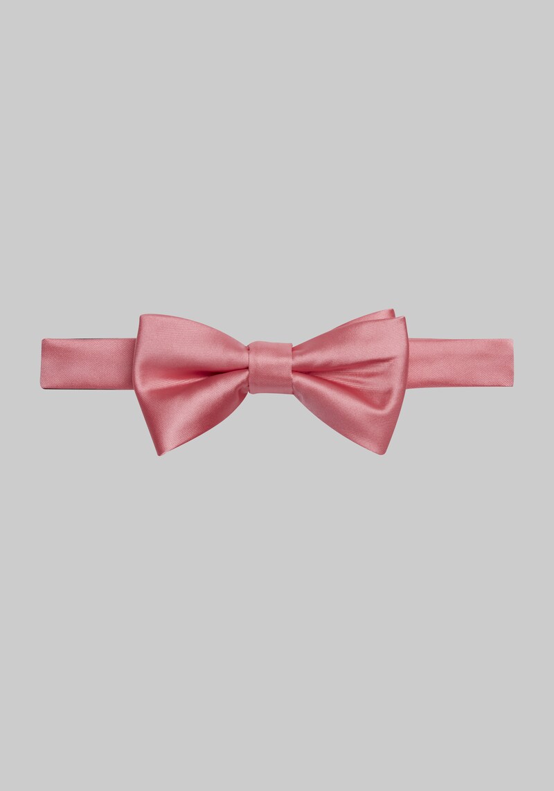 JoS. A. Bank Men's Pre-Tied Bow Tie, Fuchsia, One Size