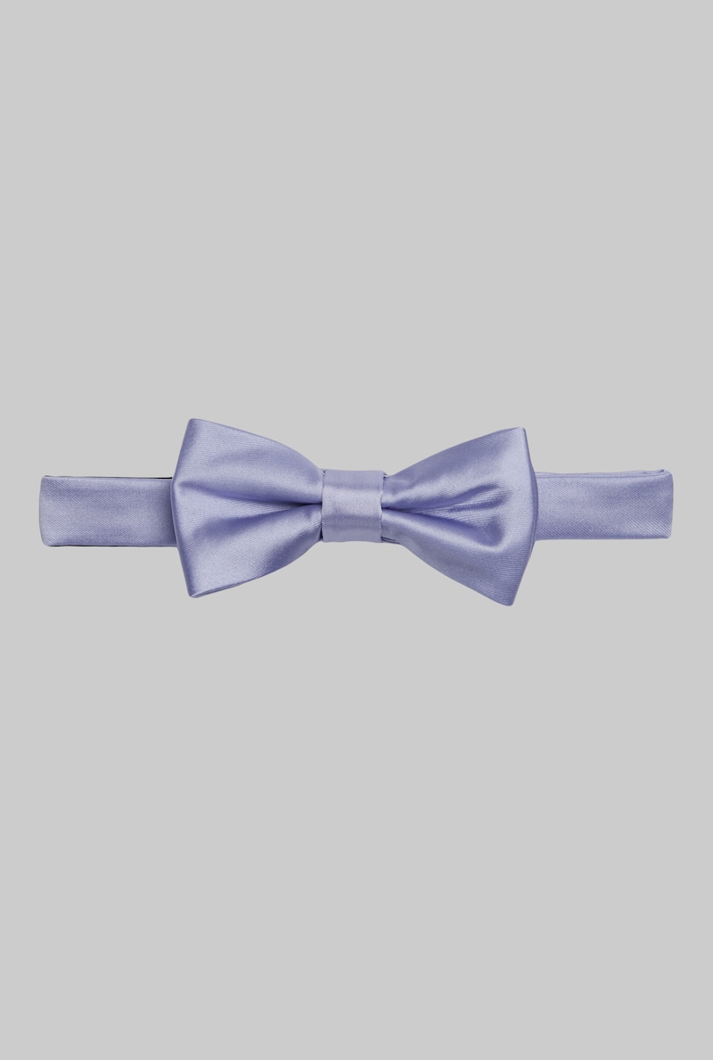 JoS. A. Bank Men's Pre-Tied Bow Tie, Light Purple, One Size