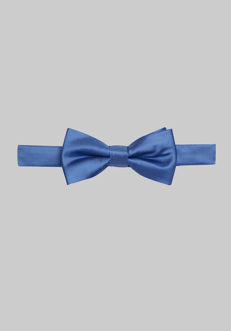 JoS. A. Bank Men's Pre-Tied Bow Tie, Blue, One Size