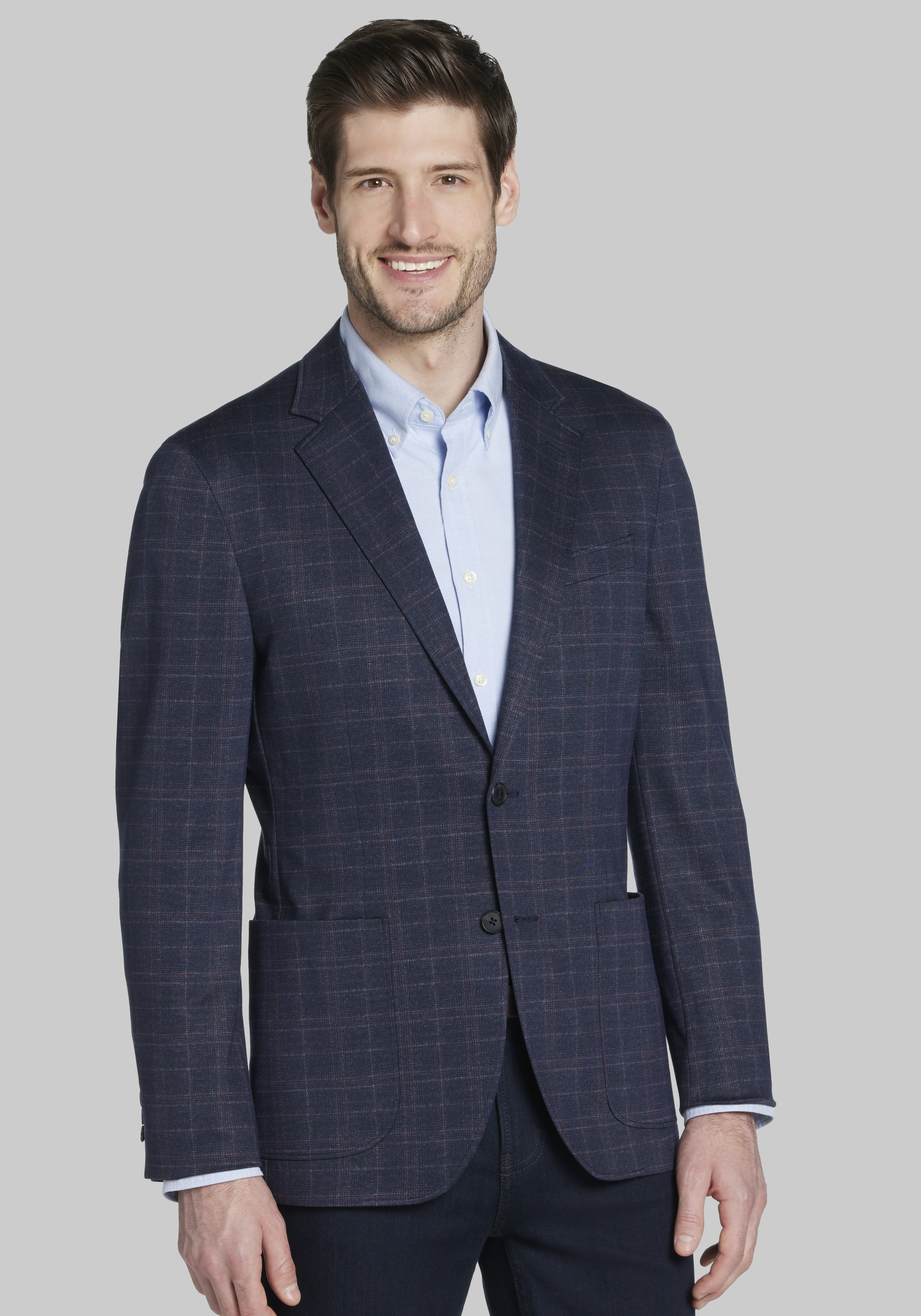 Big and tall travel blazer best sale