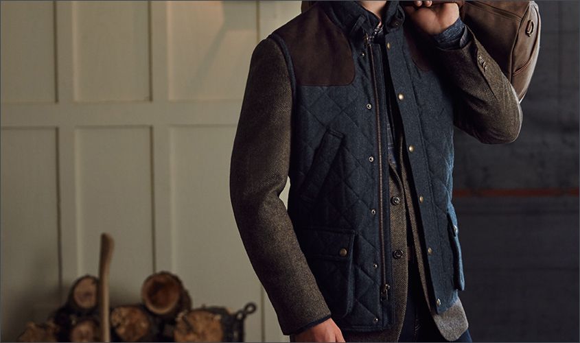 How to layer clothes for Fall by Jos A Bank