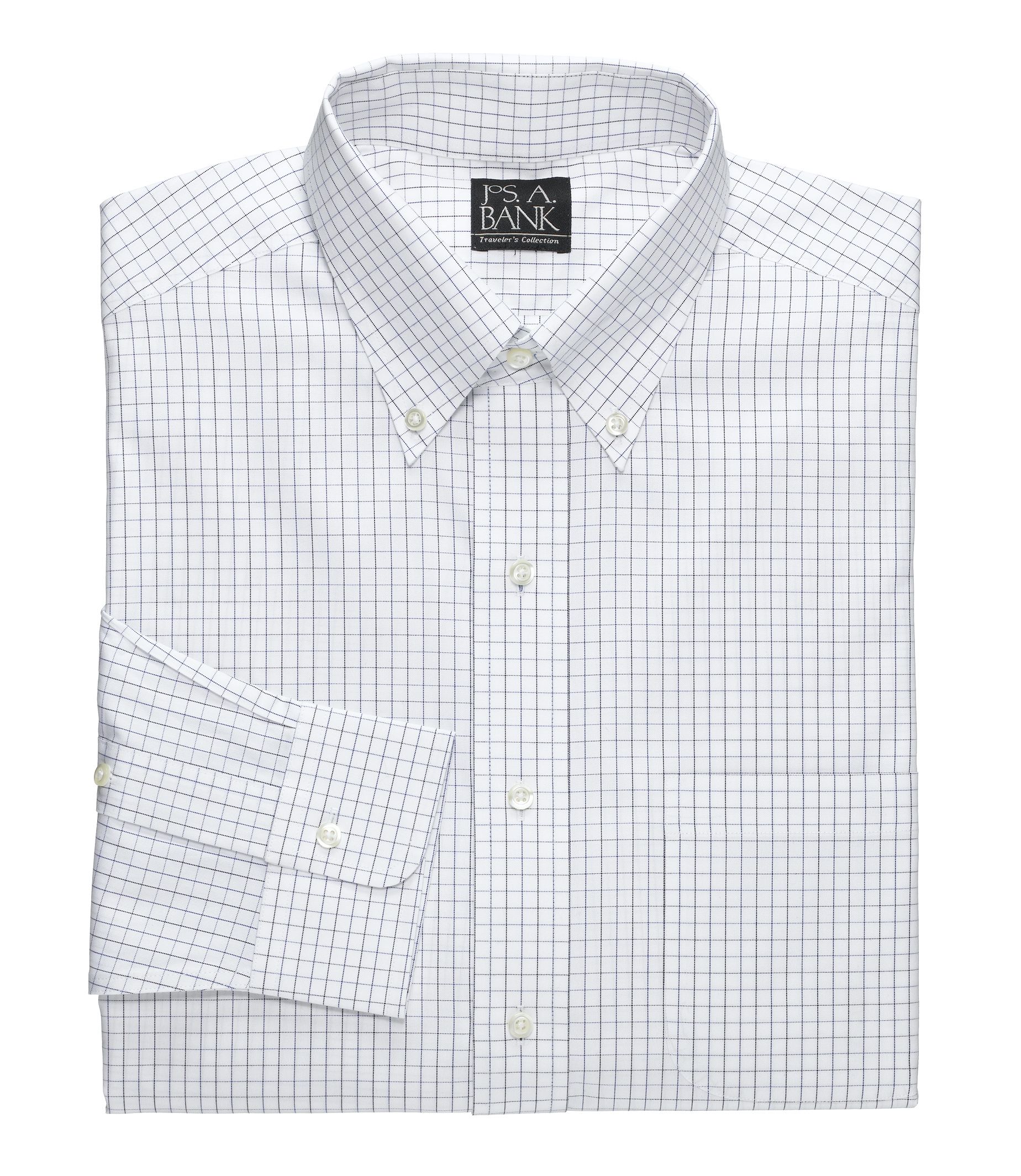 grid dress shirt