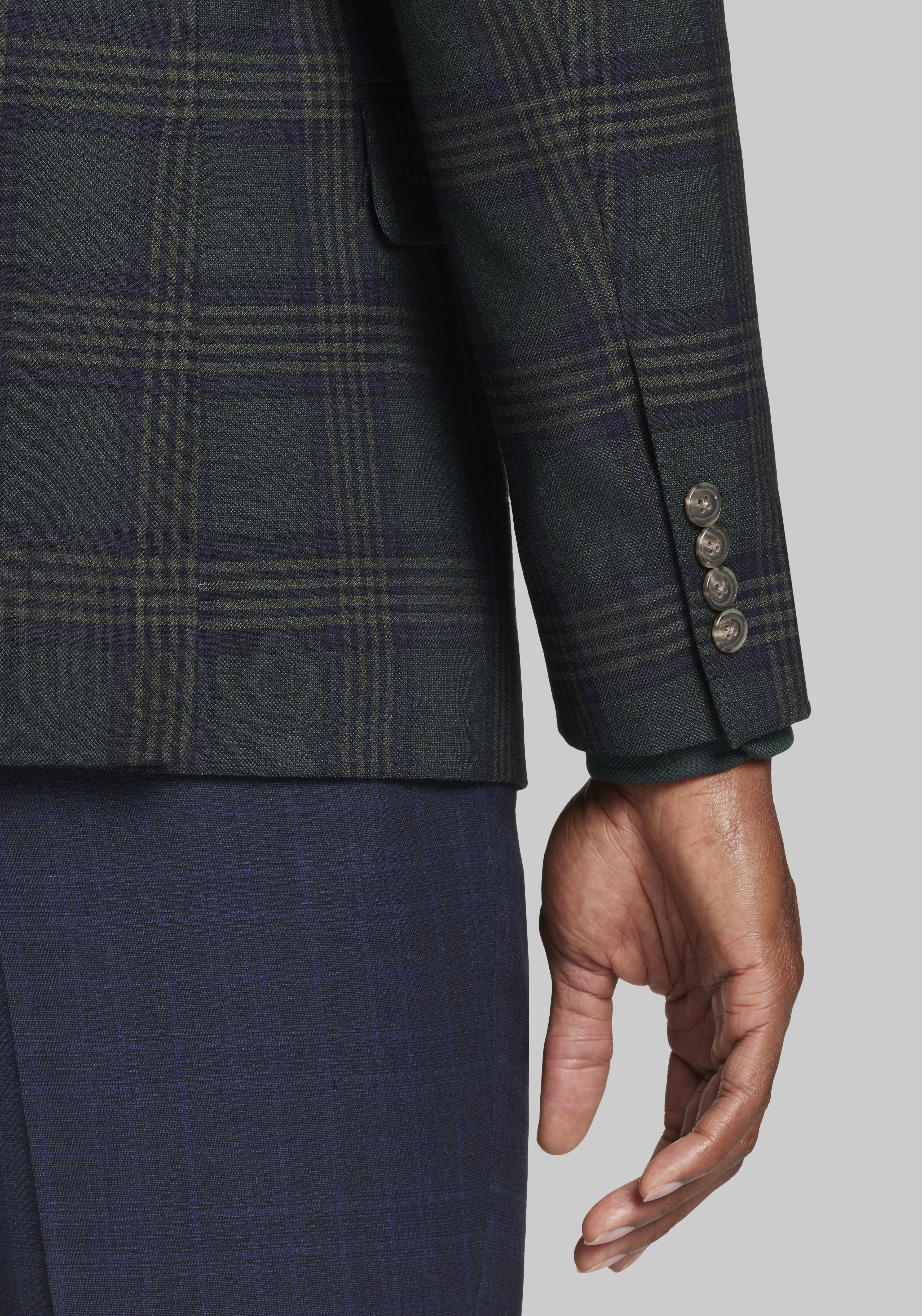 Jos. A. Bank Slim Fit Plaid Sportcoat CLEARANCE