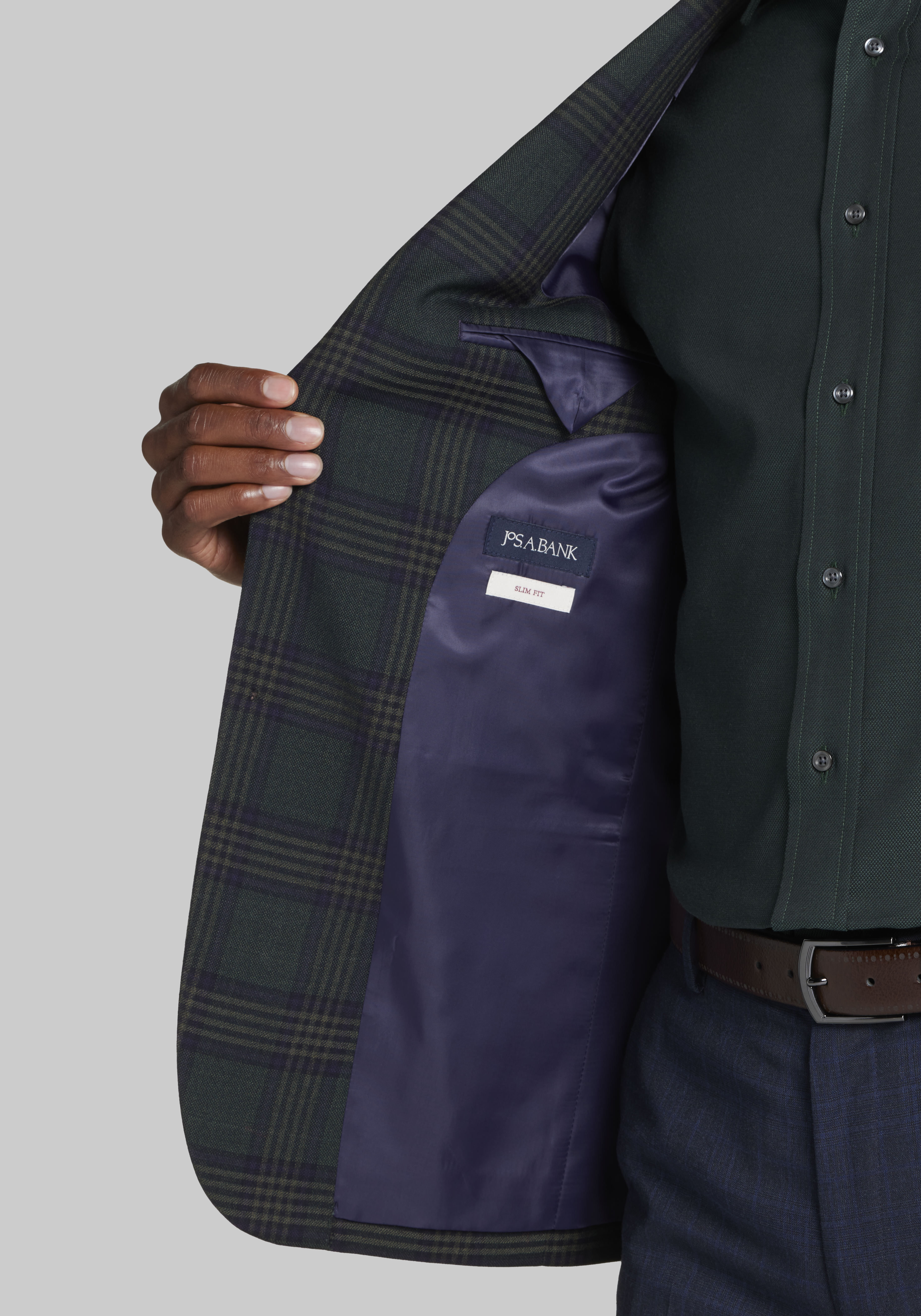 Jos. A. Bank Slim Fit Plaid Sportcoat CLEARANCE