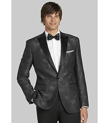 Grey evening jacket best sale