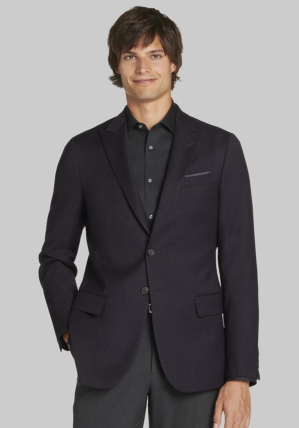 Jos. A. Bank Slim Fit Check Sportcoat CLEARANCE