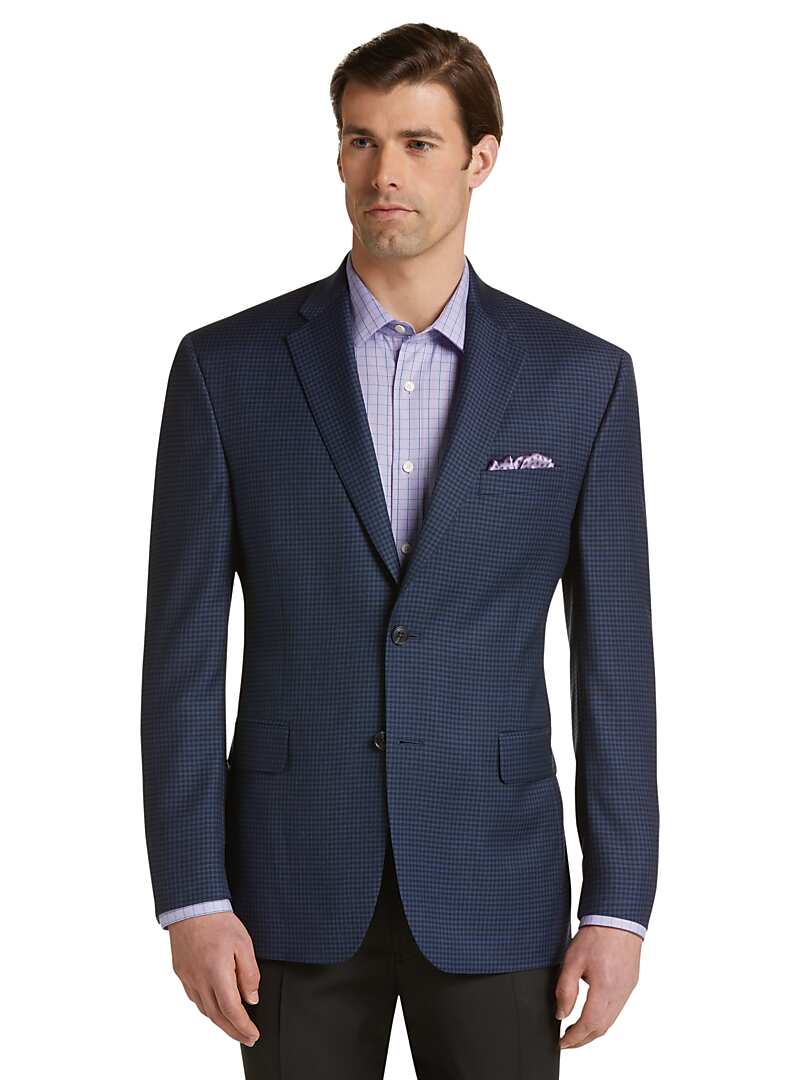Jos. A. Bank Men's Executive Collection Traditional Fit Check Sportcoat