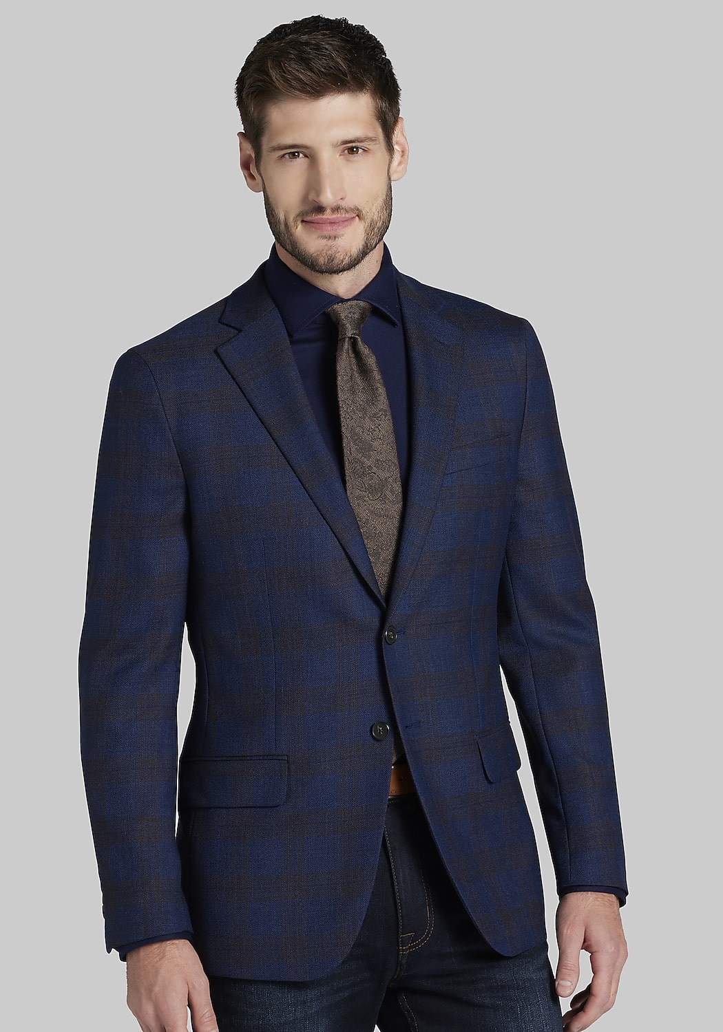 Jos. A. Bank Slim Fit Plaid Sportcoat CLEARANCE