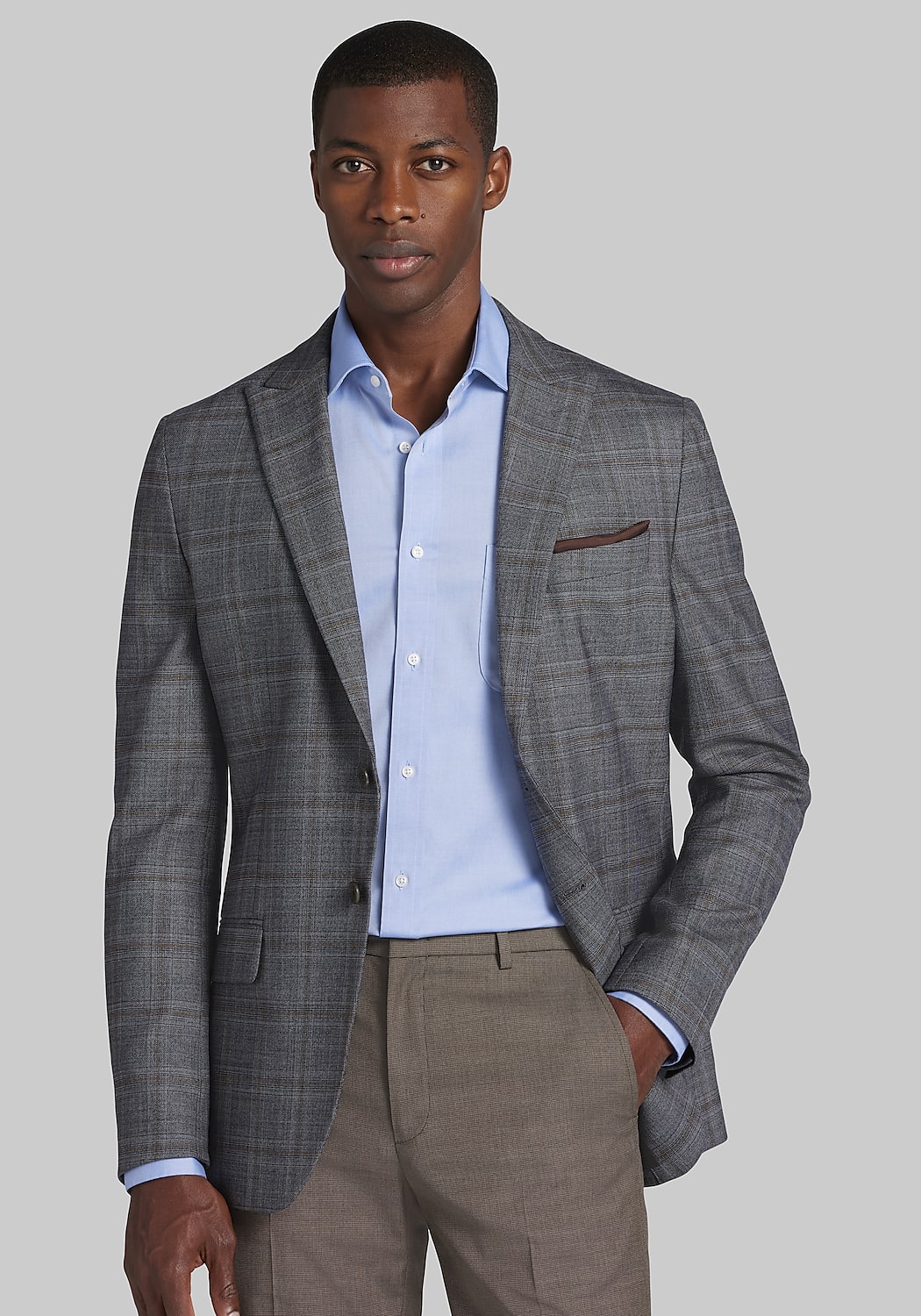 Jos. A. Bank Slim Fit Plaid Sportcoat CLEARANCE