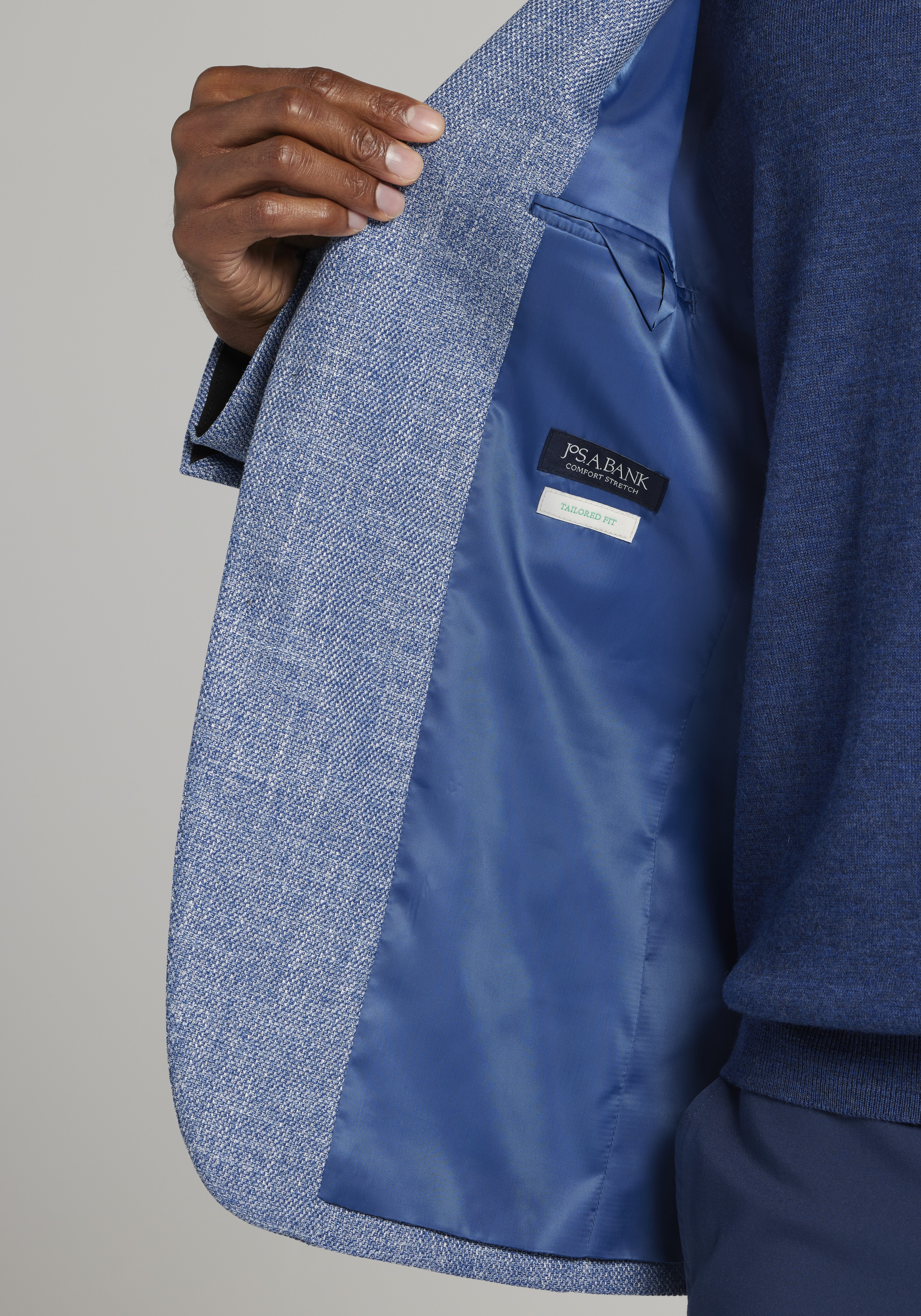 Jos. A. Bank Tailored Fit Comfort Stretch Textured Sportcoat CLEARANCE