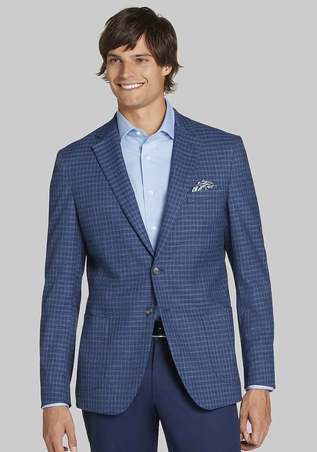 Jos. A. Bank Slim Fit Grid Sportcoat CLEARANCE