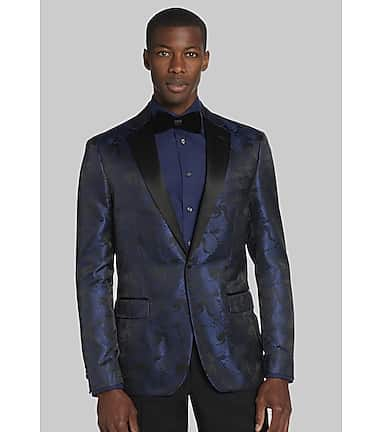 Paisley and gray dinner jacket hotsell